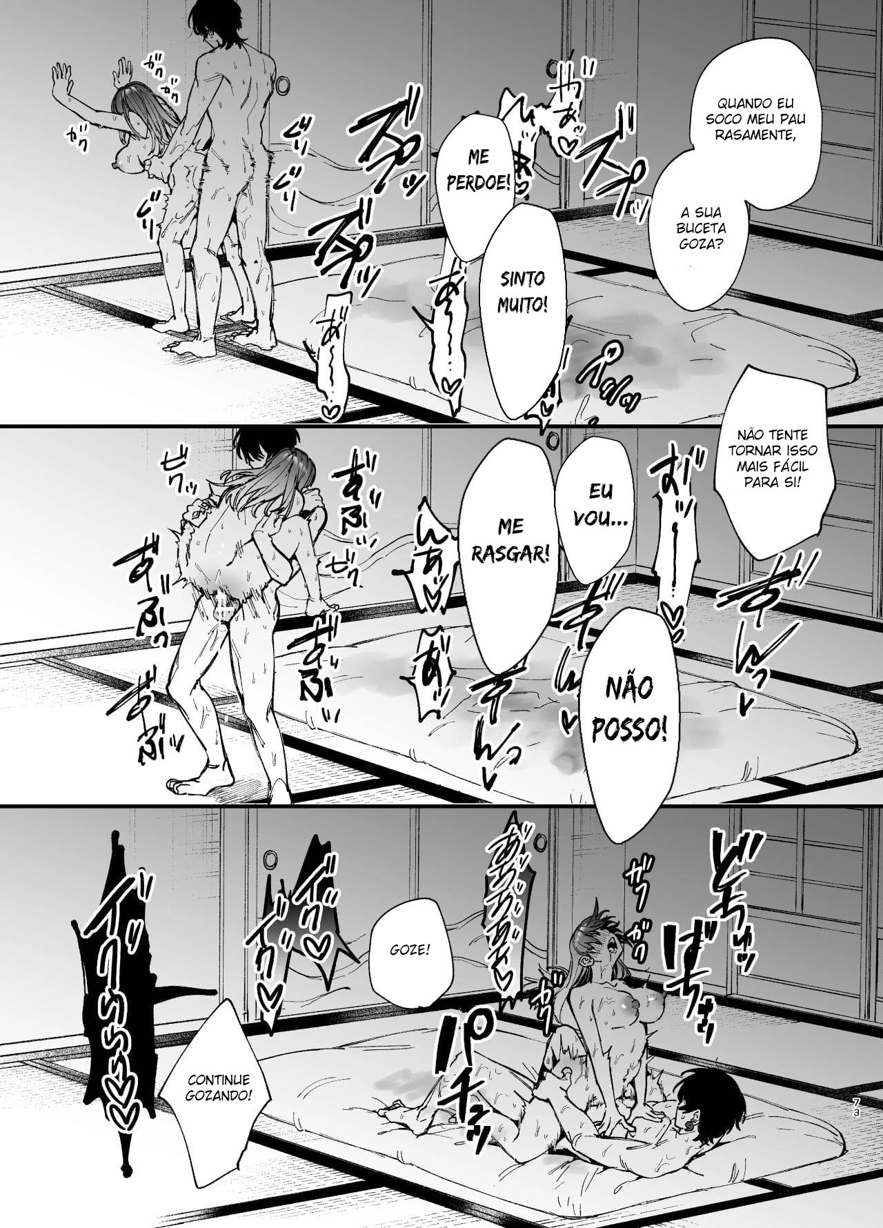 Até Que o Exorcista de Merda Ren-kun, me Conquistou Com Seu Abraço 2 — página 73