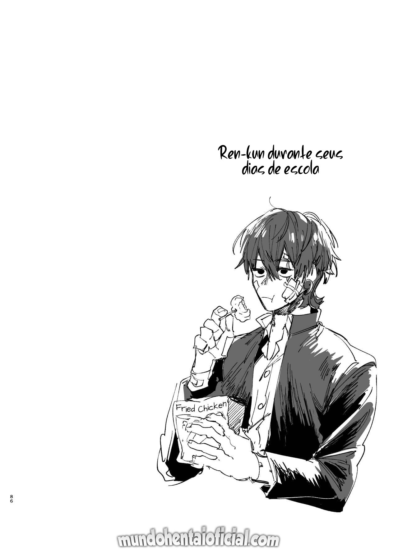 Até Que o Exorcista de Merda Ren-kun, me Conquistou Com Seu Abraço 2 — página 86