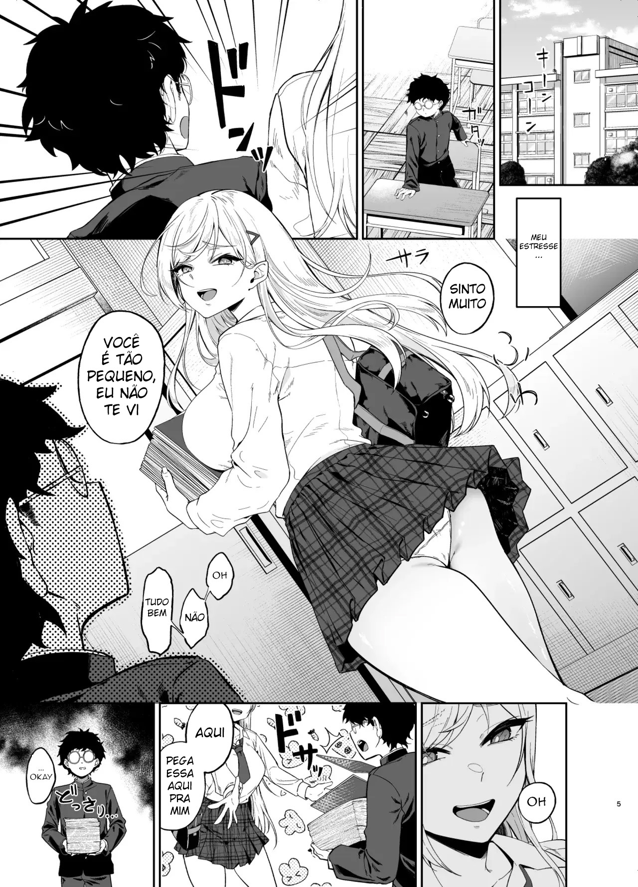 A História de Uma Gyaru Que Se Torna Minha Escrava — página 4