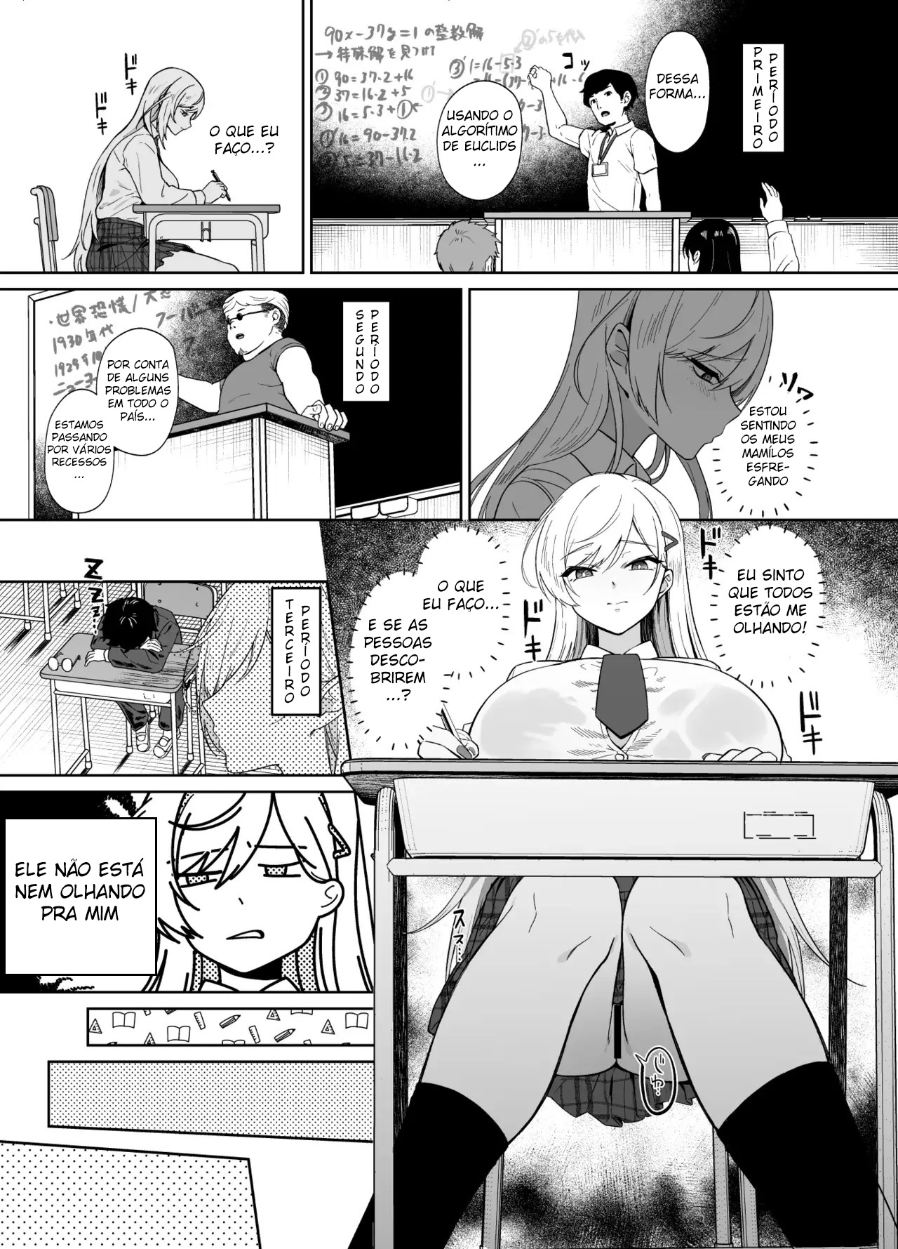 A História de Uma Gyaru Que Se Torna Minha Escrava — página 12