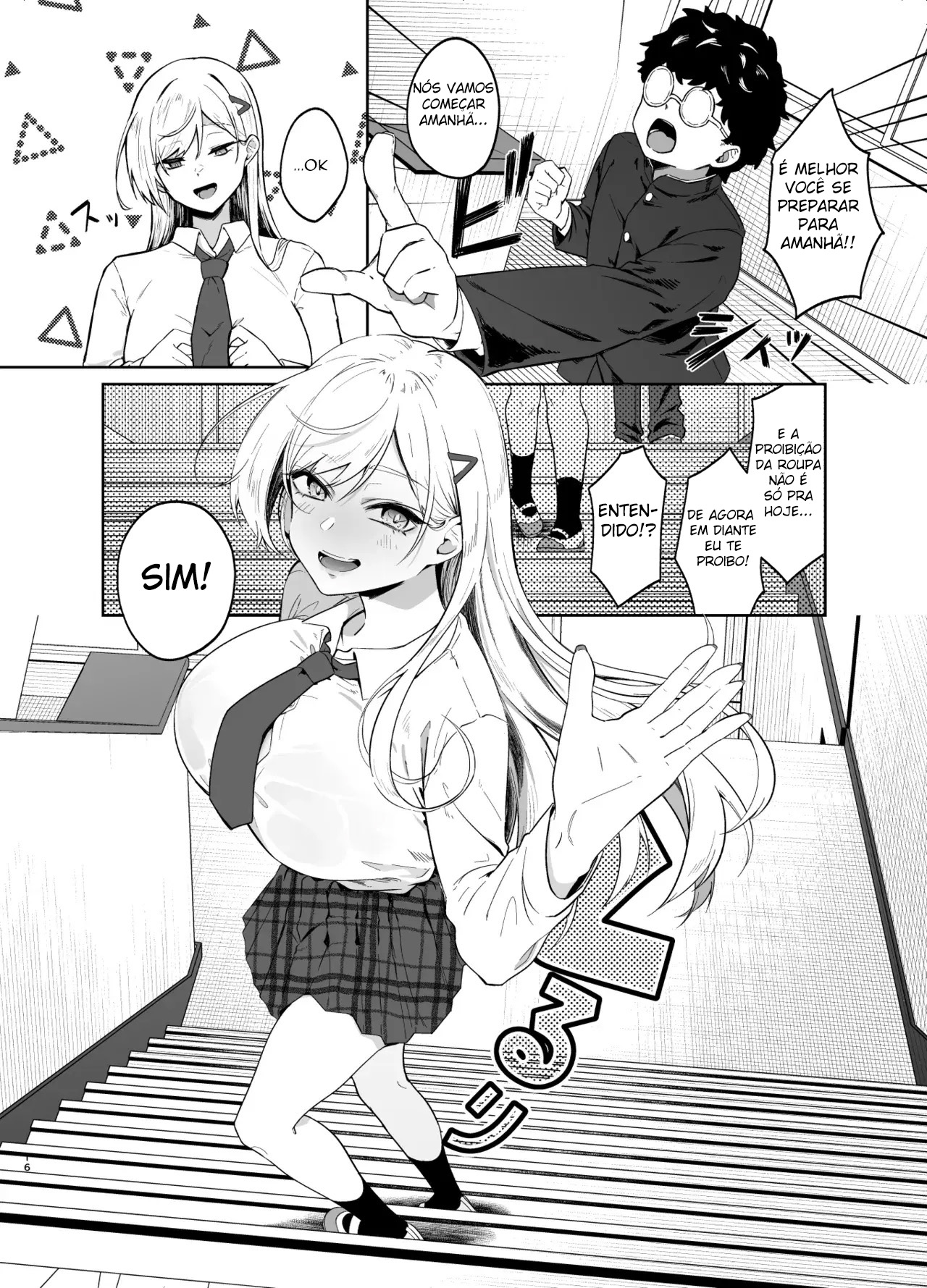 A História de Uma Gyaru Que Se Torna Minha Escrava — página 15