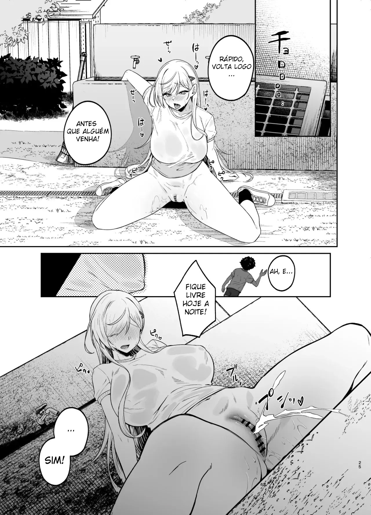 A História de Uma Gyaru Que Se Torna Minha Escrava — página 24