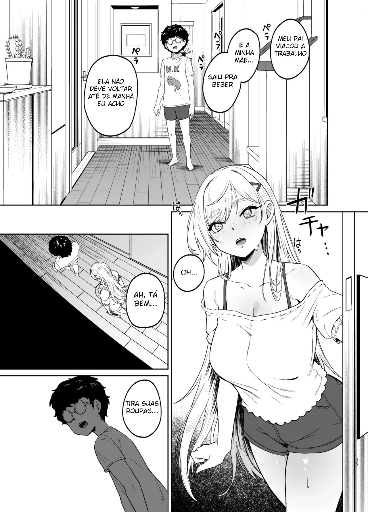 A História de Uma Gyaru Que Se Torna Minha Escrava — página 34