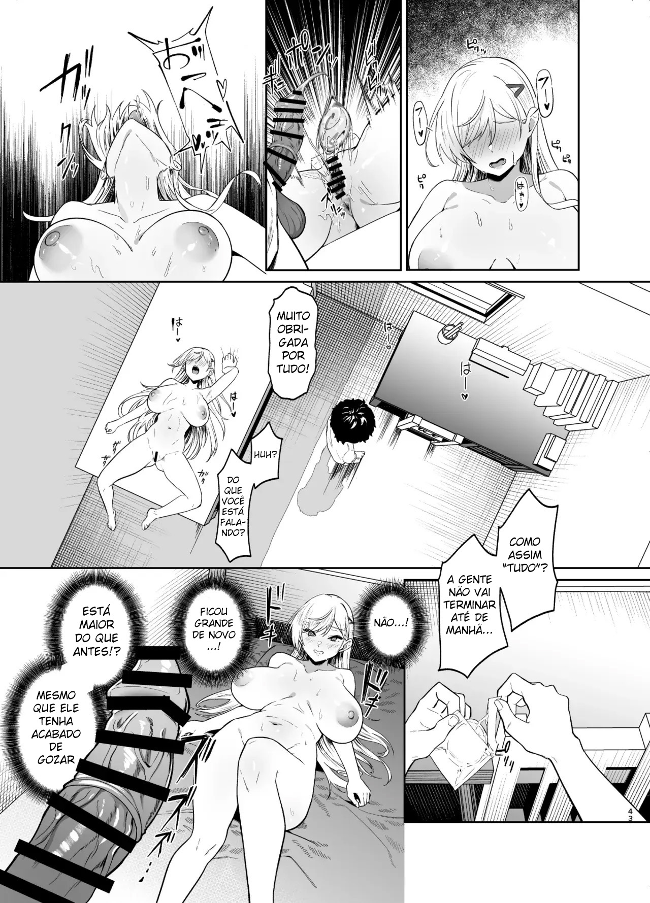 A História de Uma Gyaru Que Se Torna Minha Escrava — página 42