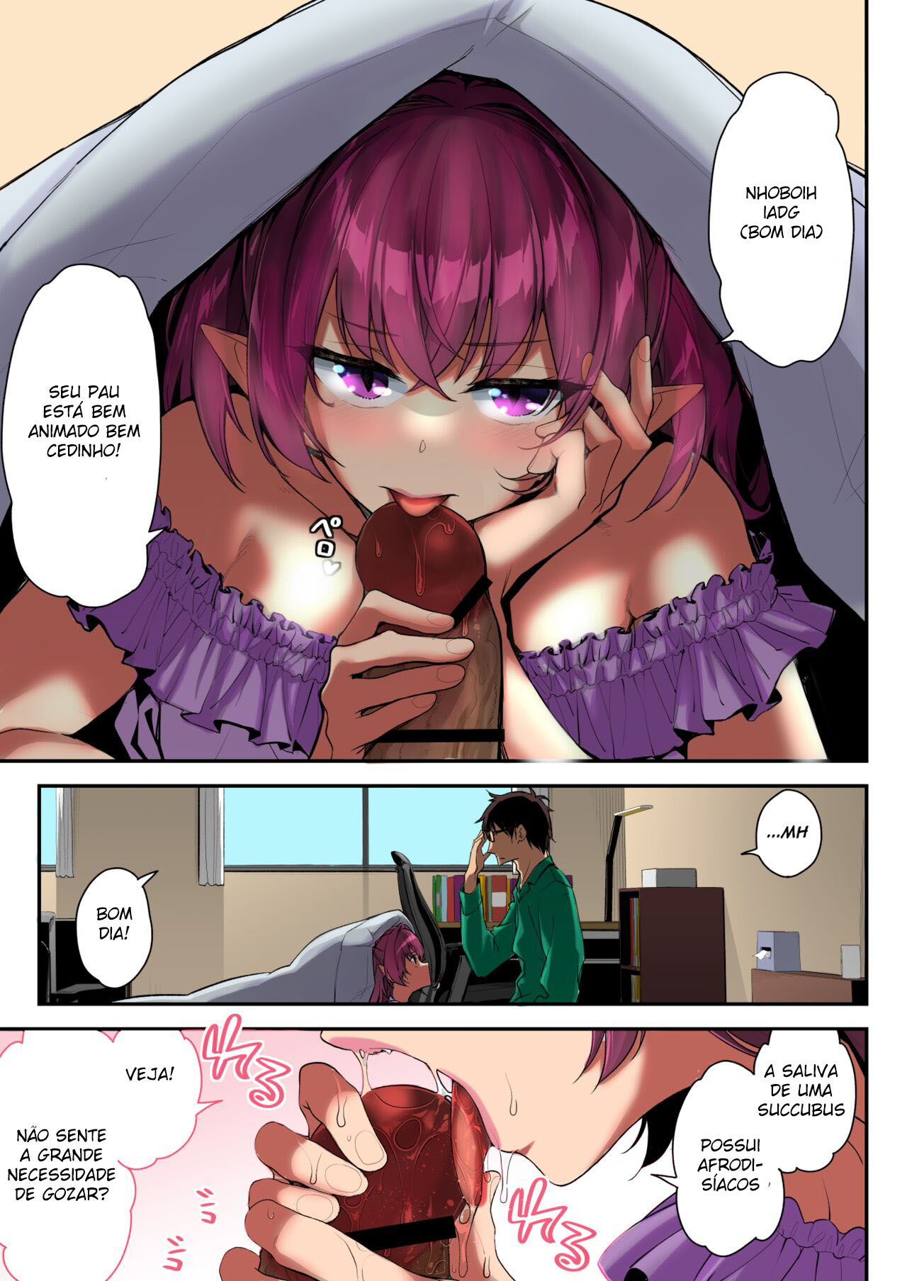Essa Pequena Succubus-Chan Quer Seu Esperma! — página 10