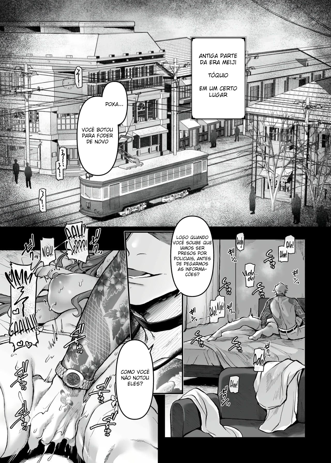 Infiltração! Reembolso de Dívidas de uma Espiã à Beira do Precipício ~A Empregada Crossdressing e o Chefe Oni~ — página 4