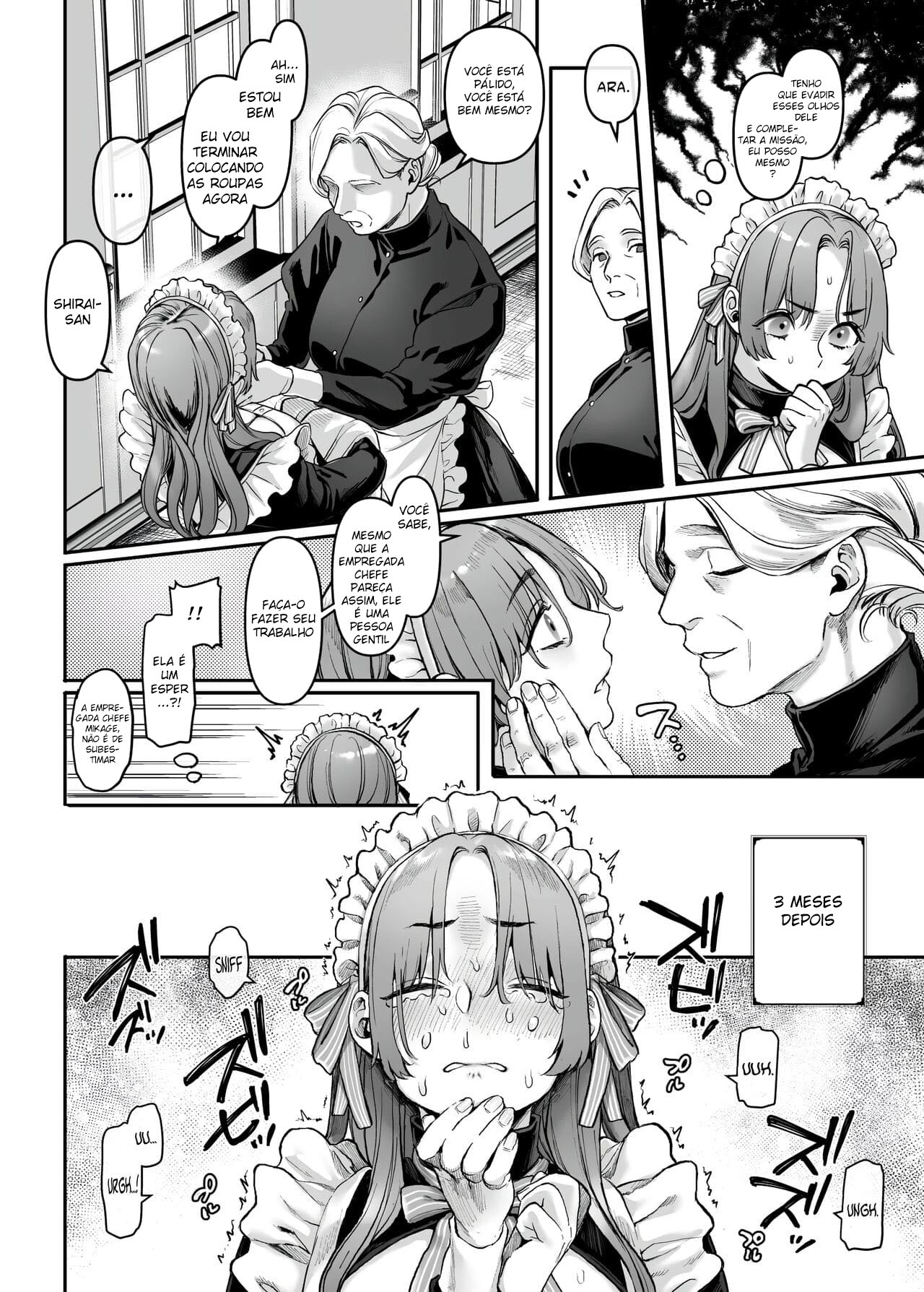Infiltração! Reembolso de Dívidas de uma Espiã à Beira do Precipício ~A Empregada Crossdressing e o Chefe Oni~ — página 11