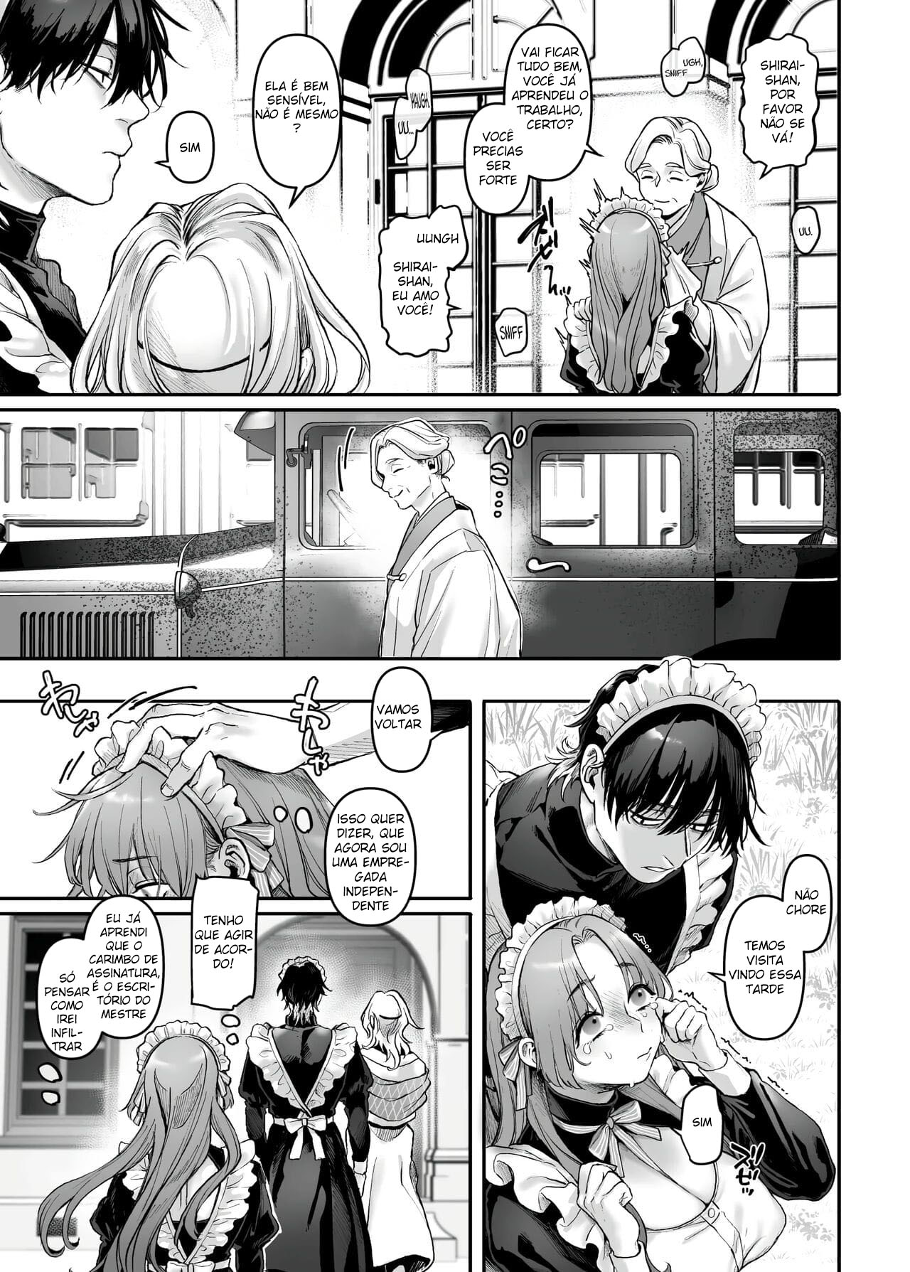 Infiltração! Reembolso de Dívidas de uma Espiã à Beira do Precipício ~A Empregada Crossdressing e o Chefe Oni~ — página 12
