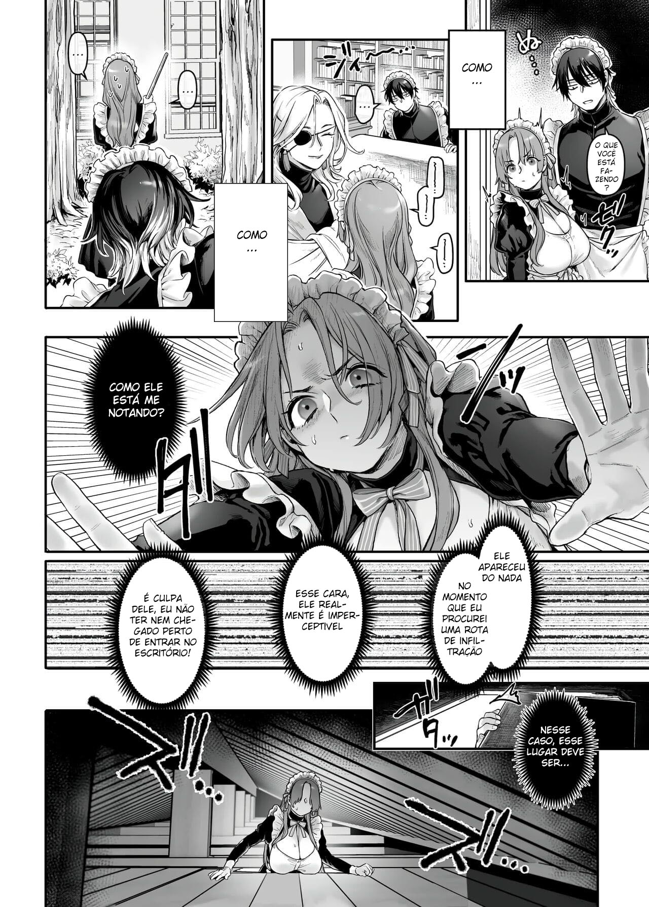 Infiltração! Reembolso de Dívidas de uma Espiã à Beira do Precipício ~A Empregada Crossdressing e o Chefe Oni~ — página 13