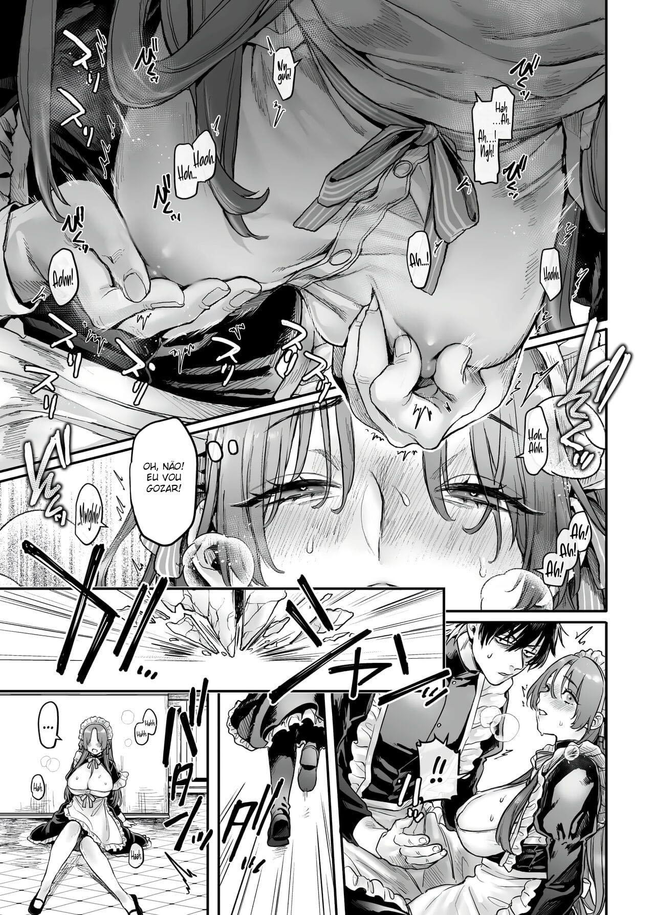 Infiltração! Reembolso de Dívidas de uma Espiã à Beira do Precipício ~A Empregada Crossdressing e o Chefe Oni~ — página 24