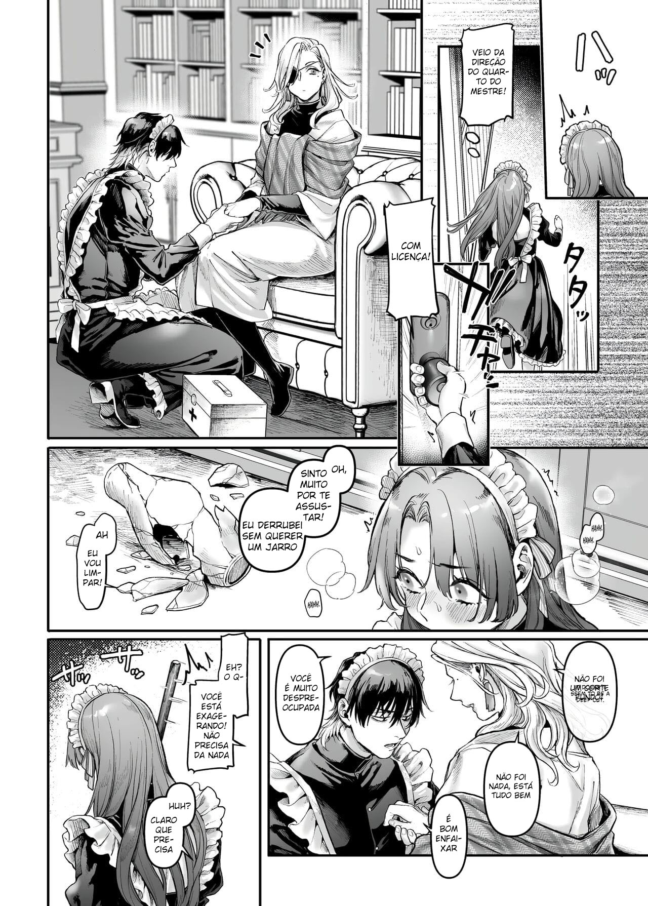 Infiltração! Reembolso de Dívidas de uma Espiã à Beira do Precipício ~A Empregada Crossdressing e o Chefe Oni~ — página 25