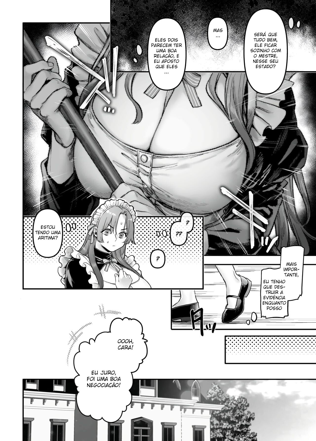 Infiltração! Reembolso de Dívidas de uma Espiã à Beira do Precipício ~A Empregada Crossdressing e o Chefe Oni~ — página 27