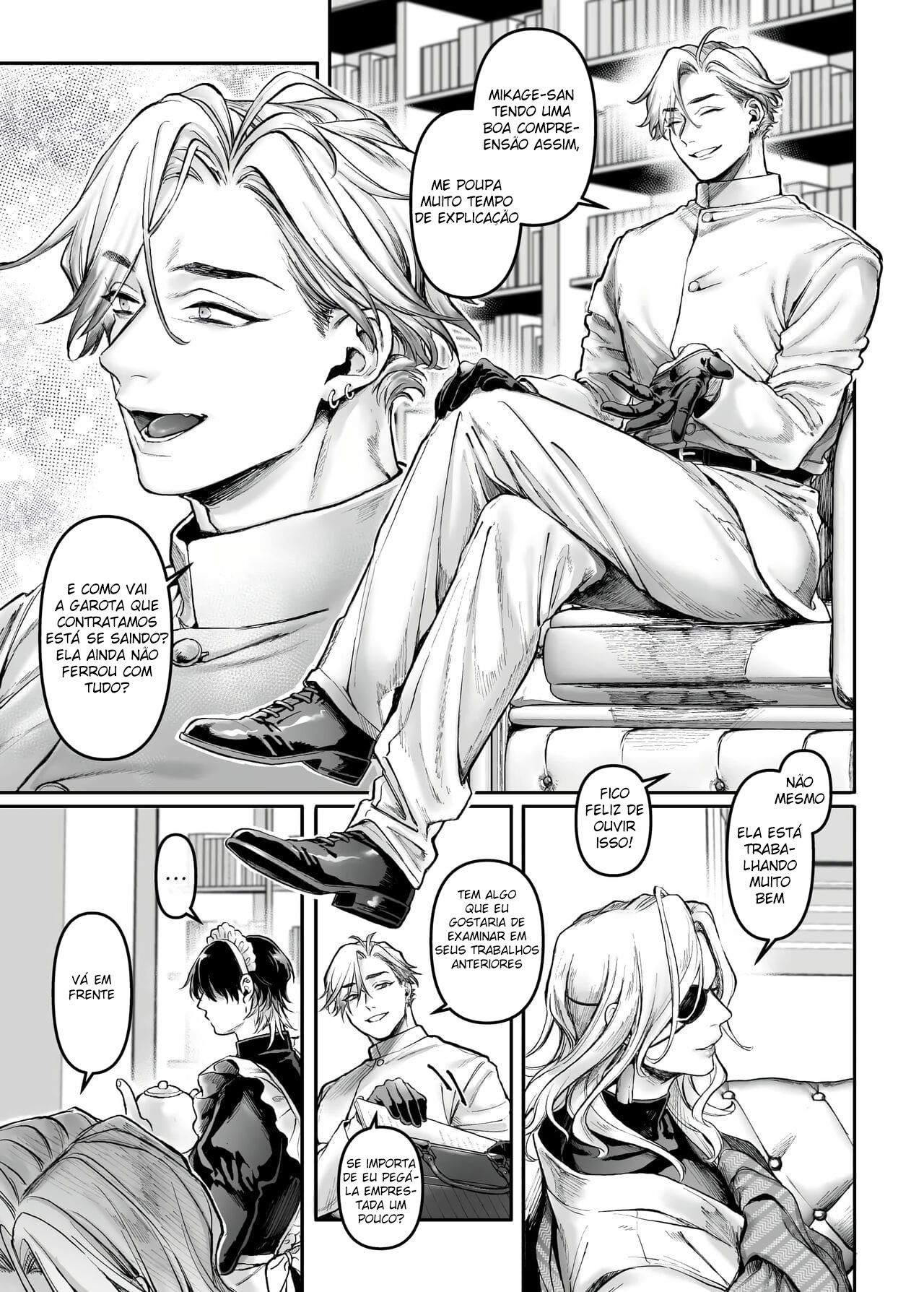 Infiltração! Reembolso de Dívidas de uma Espiã à Beira do Precipício ~A Empregada Crossdressing e o Chefe Oni~ — página 28