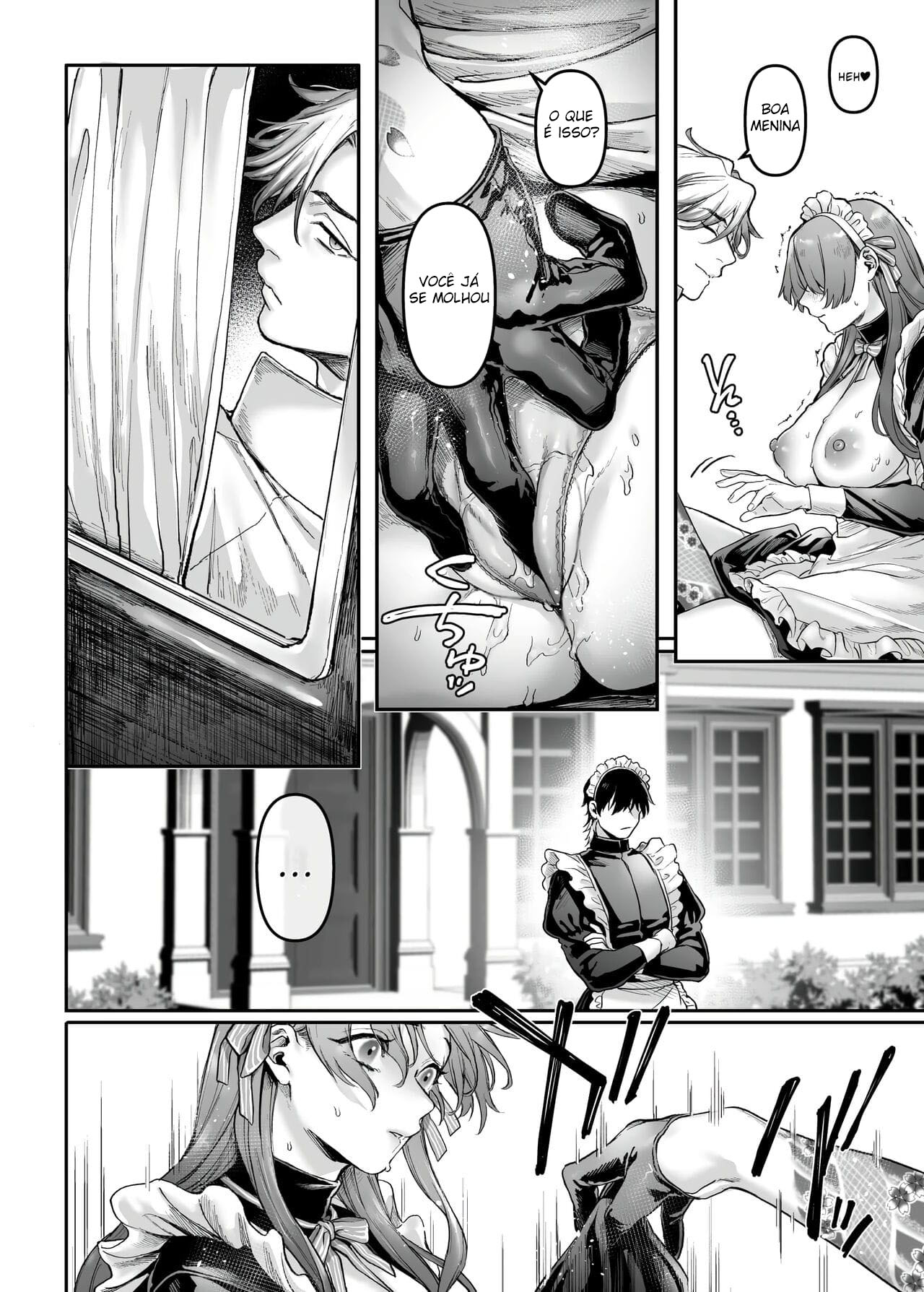 Infiltração! Reembolso de Dívidas de uma Espiã à Beira do Precipício ~A Empregada Crossdressing e o Chefe Oni~ — página 33