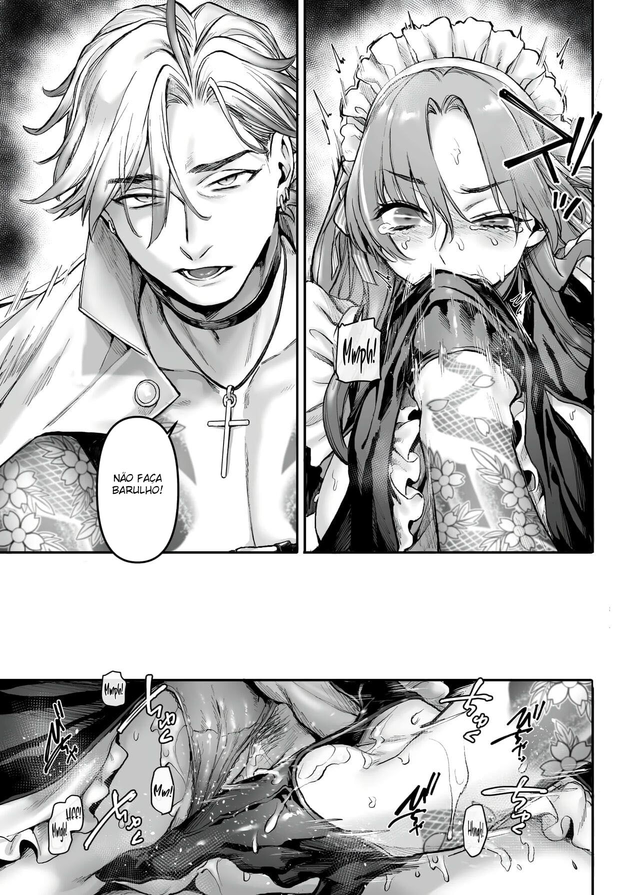 Infiltração! Reembolso de Dívidas de uma Espiã à Beira do Precipício ~A Empregada Crossdressing e o Chefe Oni~ — página 34