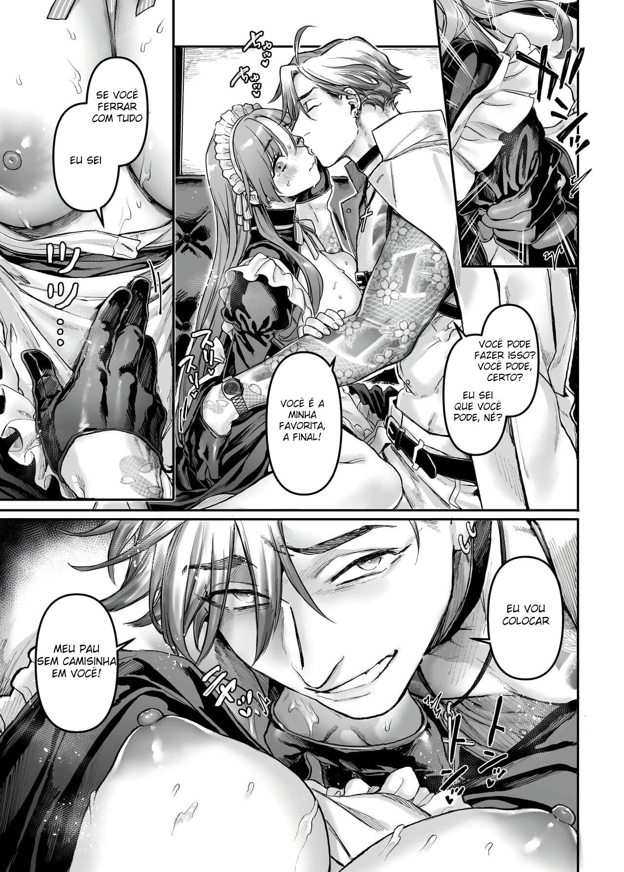 Infiltração! Reembolso de Dívidas de uma Espiã à Beira do Precipício ~A Empregada Crossdressing e o Chefe Oni~ — página 42