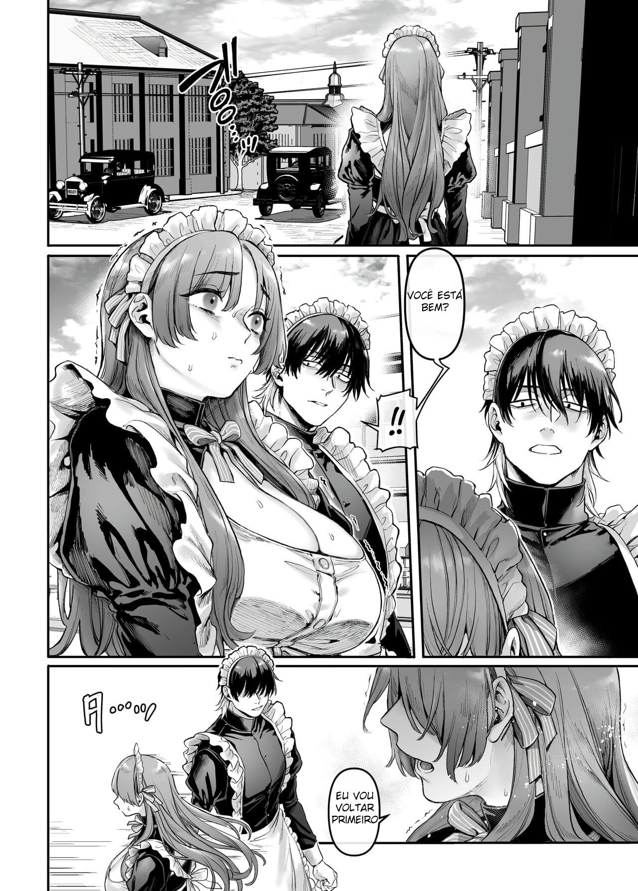Infiltração! Reembolso de Dívidas de uma Espiã à Beira do Precipício ~A Empregada Crossdressing e o Chefe Oni~ — página 43