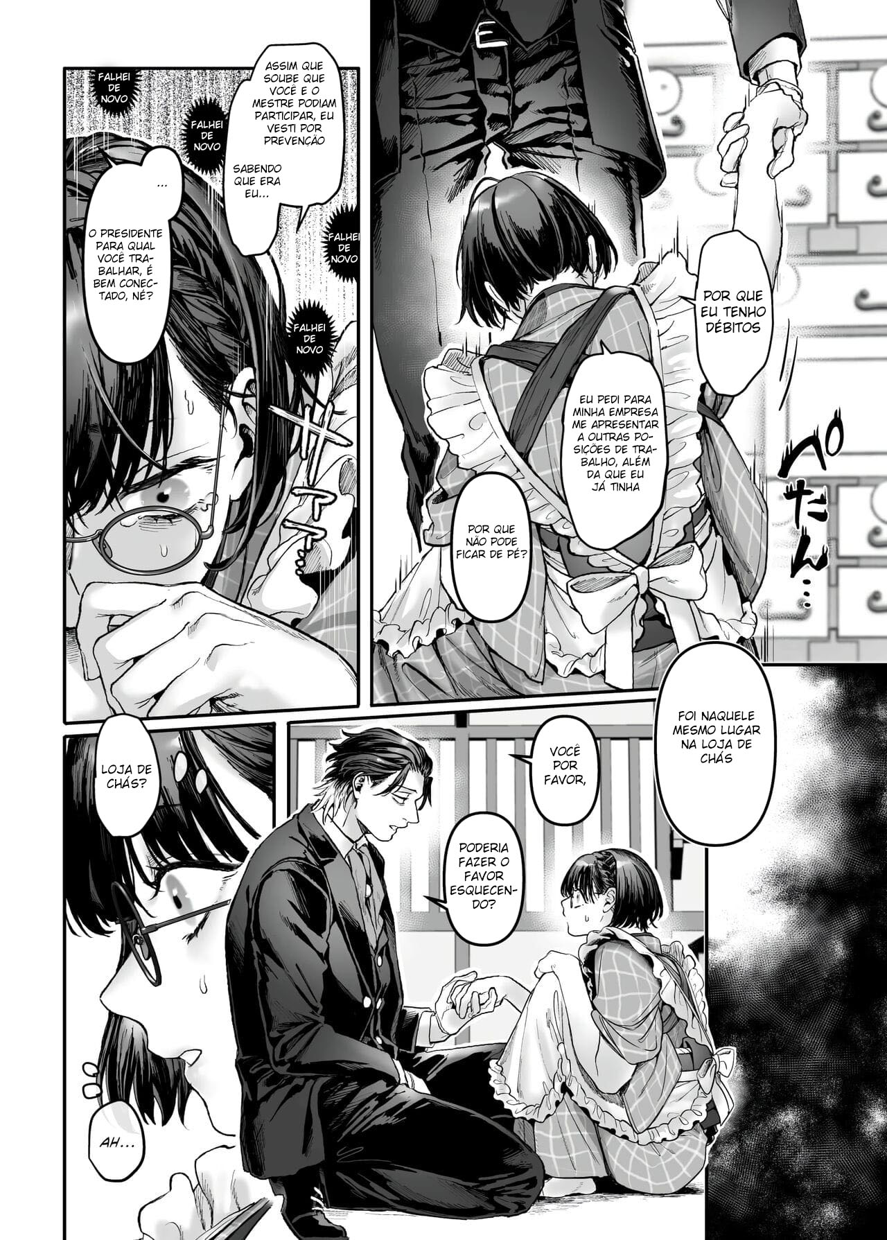 Infiltração! Reembolso de Dívidas de uma Espiã à Beira do Precipício ~A Empregada Crossdressing e o Chefe Oni~ — página 51