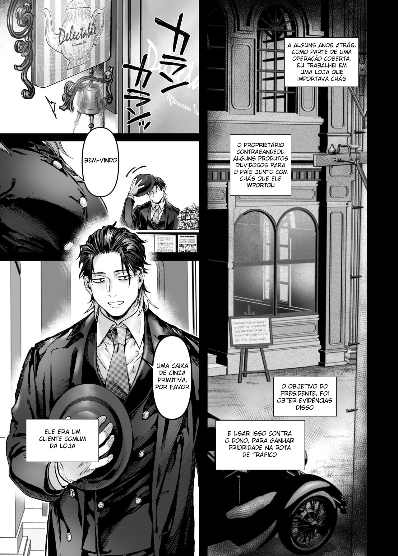 Infiltração! Reembolso de Dívidas de uma Espiã à Beira do Precipício ~A Empregada Crossdressing e o Chefe Oni~ — página 52