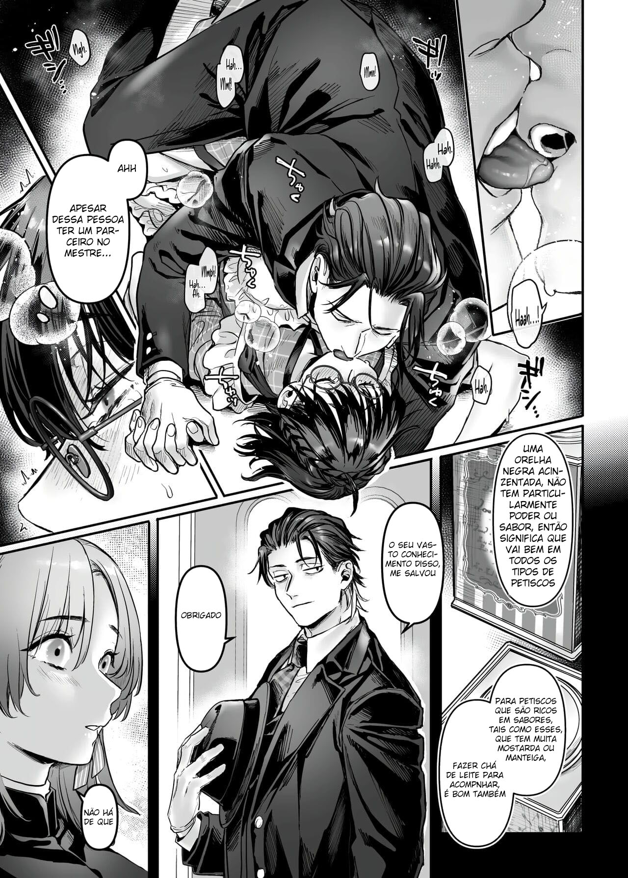 Infiltração! Reembolso de Dívidas de uma Espiã à Beira do Precipício ~A Empregada Crossdressing e o Chefe Oni~ — página 56