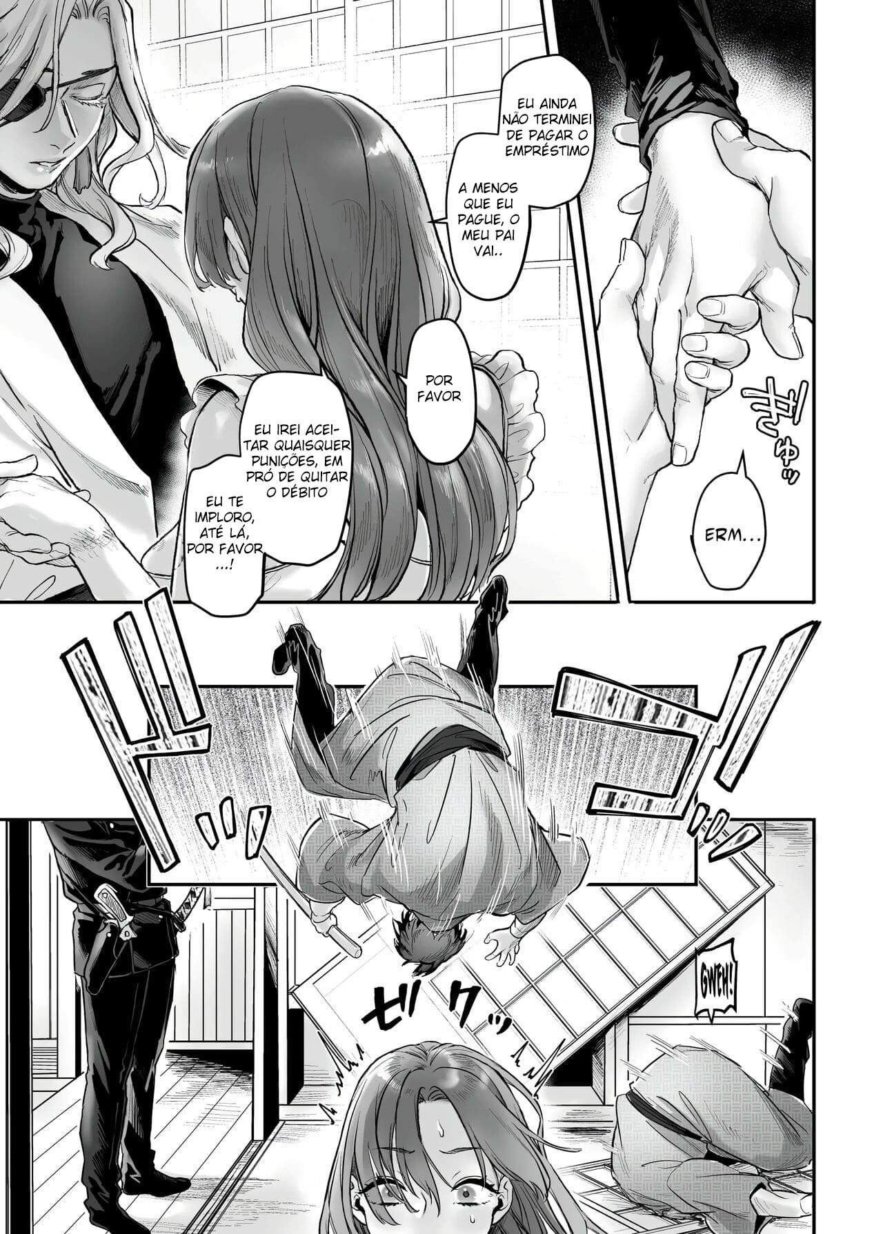Infiltração! Reembolso de Dívidas de uma Espiã à Beira do Precipício ~A Empregada Crossdressing e o Chefe Oni~ — página 82