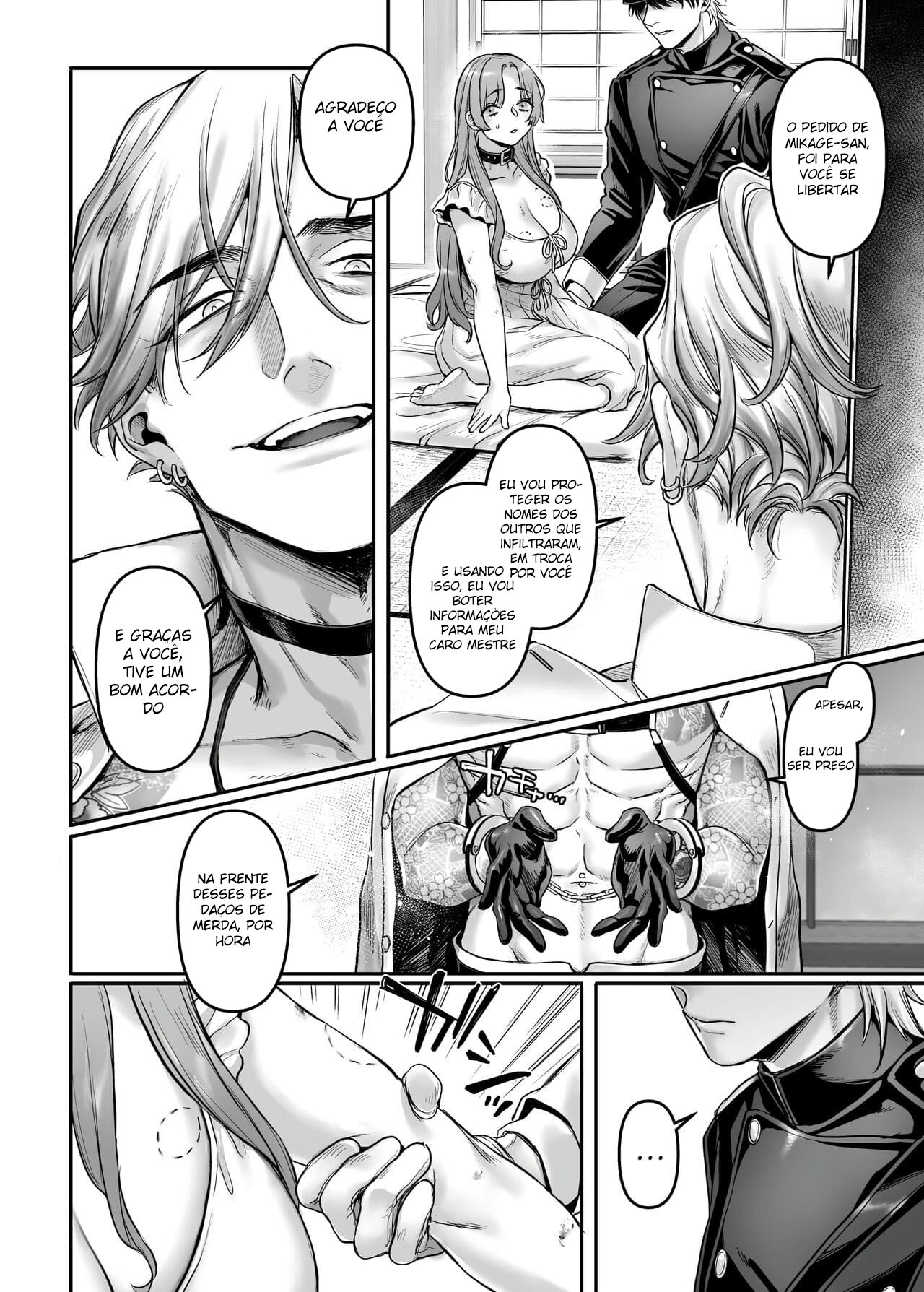 Infiltração! Reembolso de Dívidas de uma Espiã à Beira do Precipício ~A Empregada Crossdressing e o Chefe Oni~ — página 85
