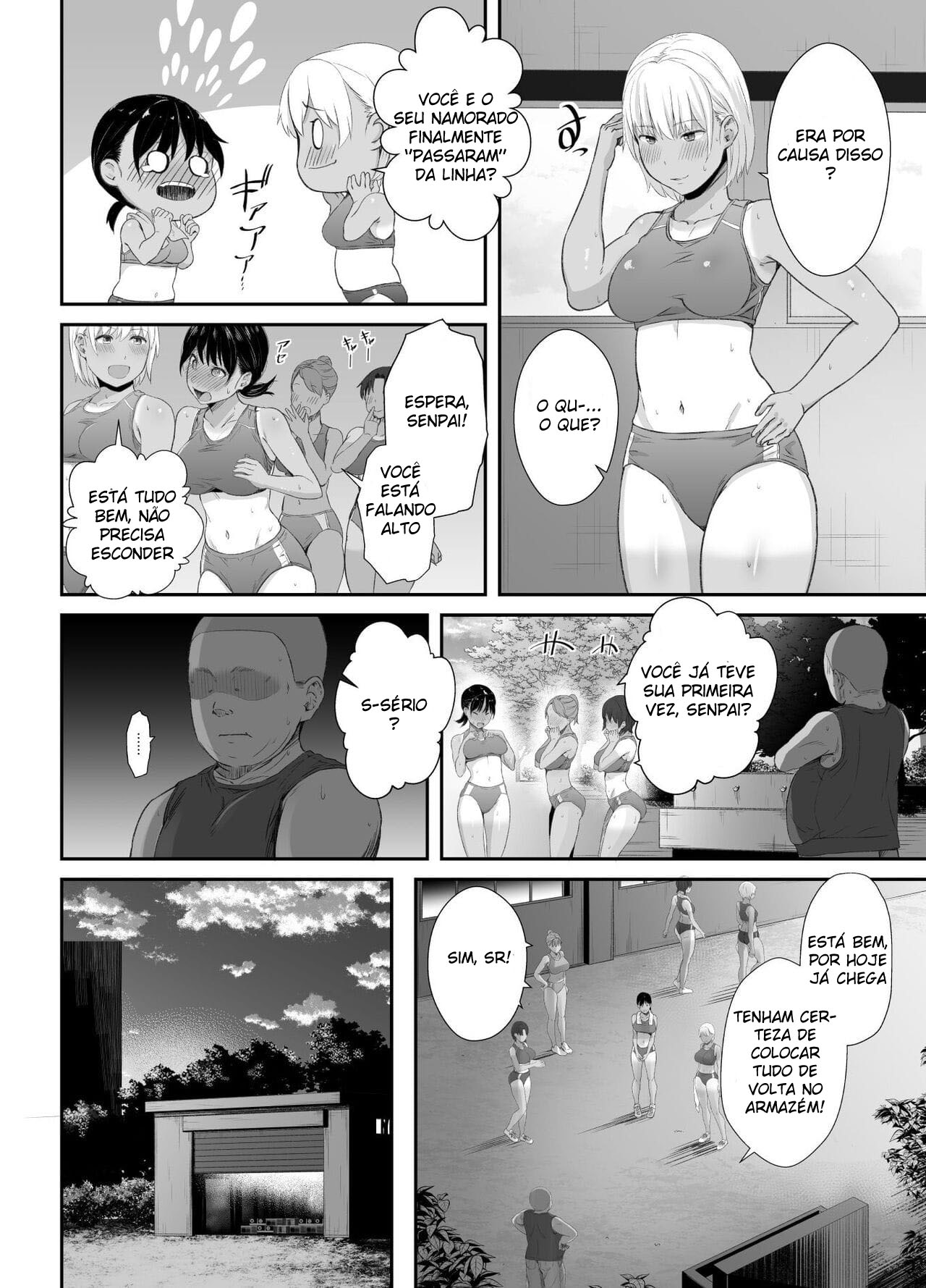 Até que a Namorada Dedicada do Clube de Atletismo se Curve ao Treinamento Humilhante — página 5