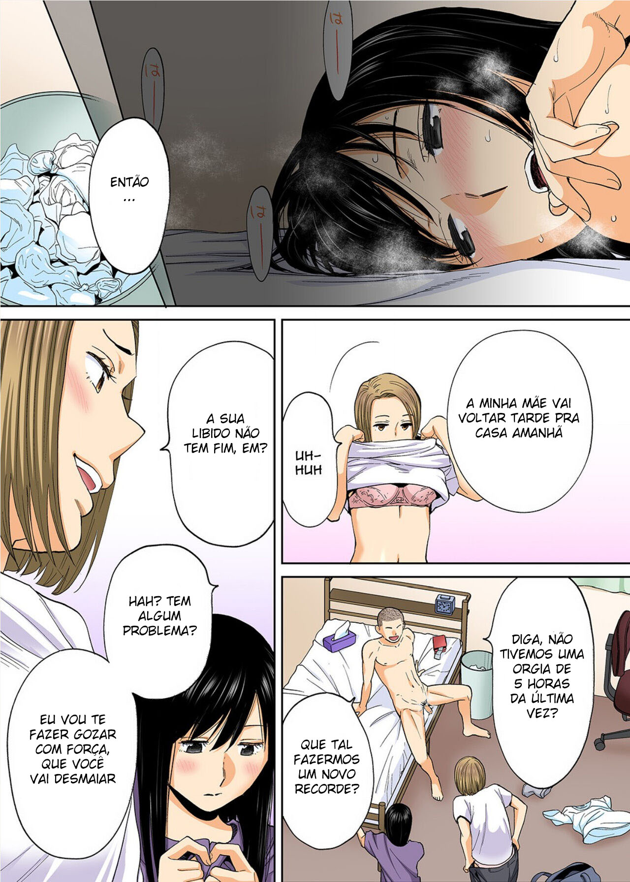Treinamento Sexual Em Andamento ~Takashi e Iida~ — página 10