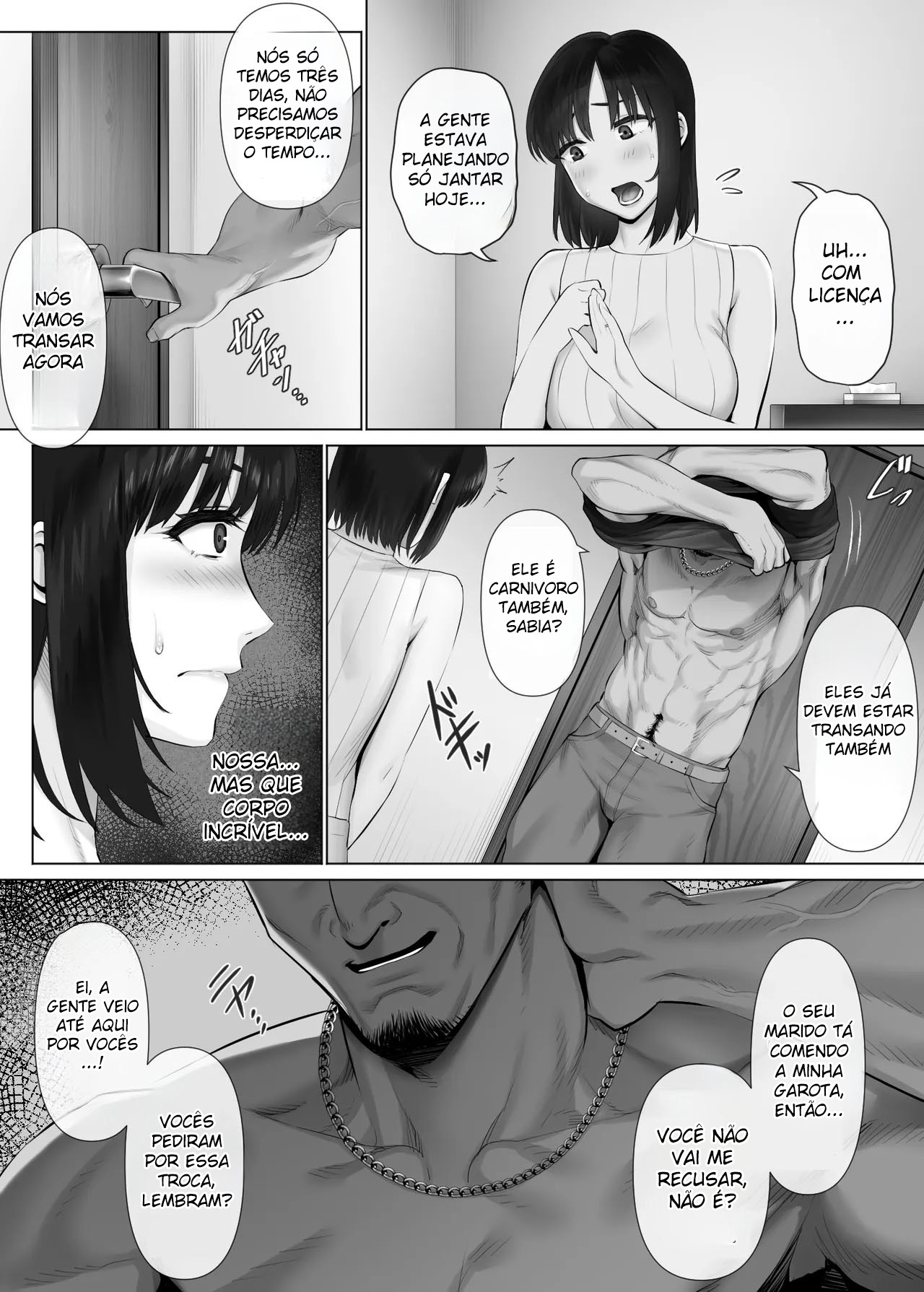 Troca de Casais Em Outro Nível 2 ~ O Despertar Dos Fetiches do Marido ~ — página 9