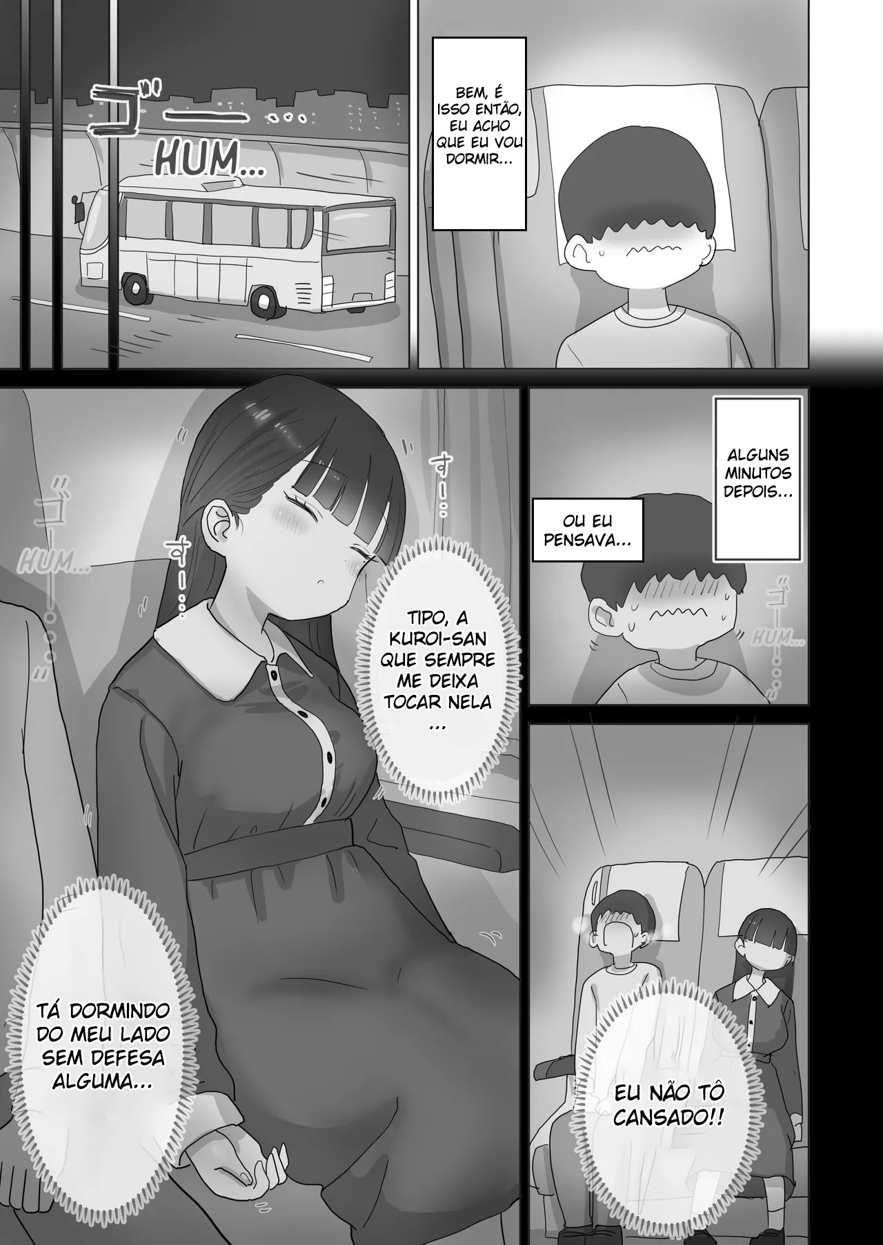 Gozei Discretamente na Minha Colega de Classe Em Um Trem Lotado 2 — página 7