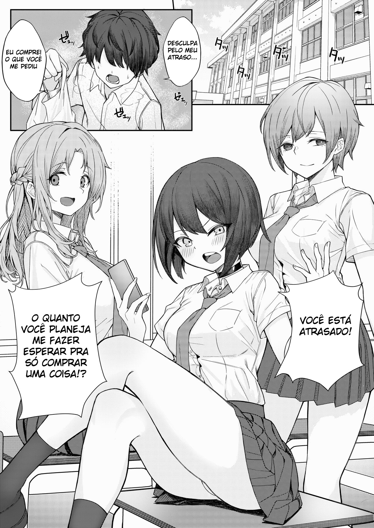 Minha Amiga de Infância Me Humilhou, Mas Eu Comi as Amigas Dela Sem Ela Saber — página 3
