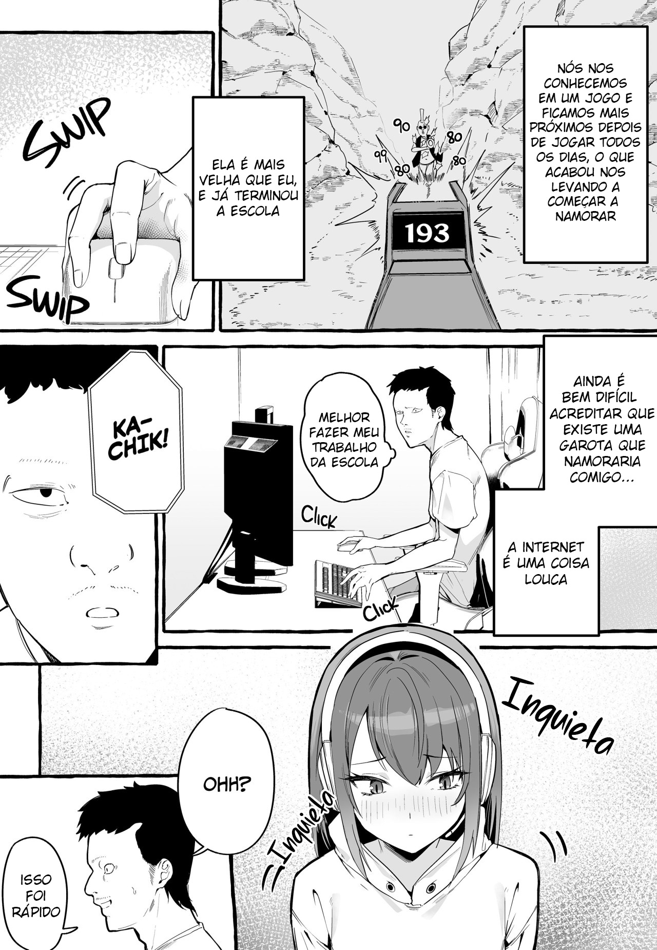 O Dia em Que Encontrei Pessoalmente Minha Namorada Virtual Peituda, e Ela Sugou Toda Minha Porra. — página 4