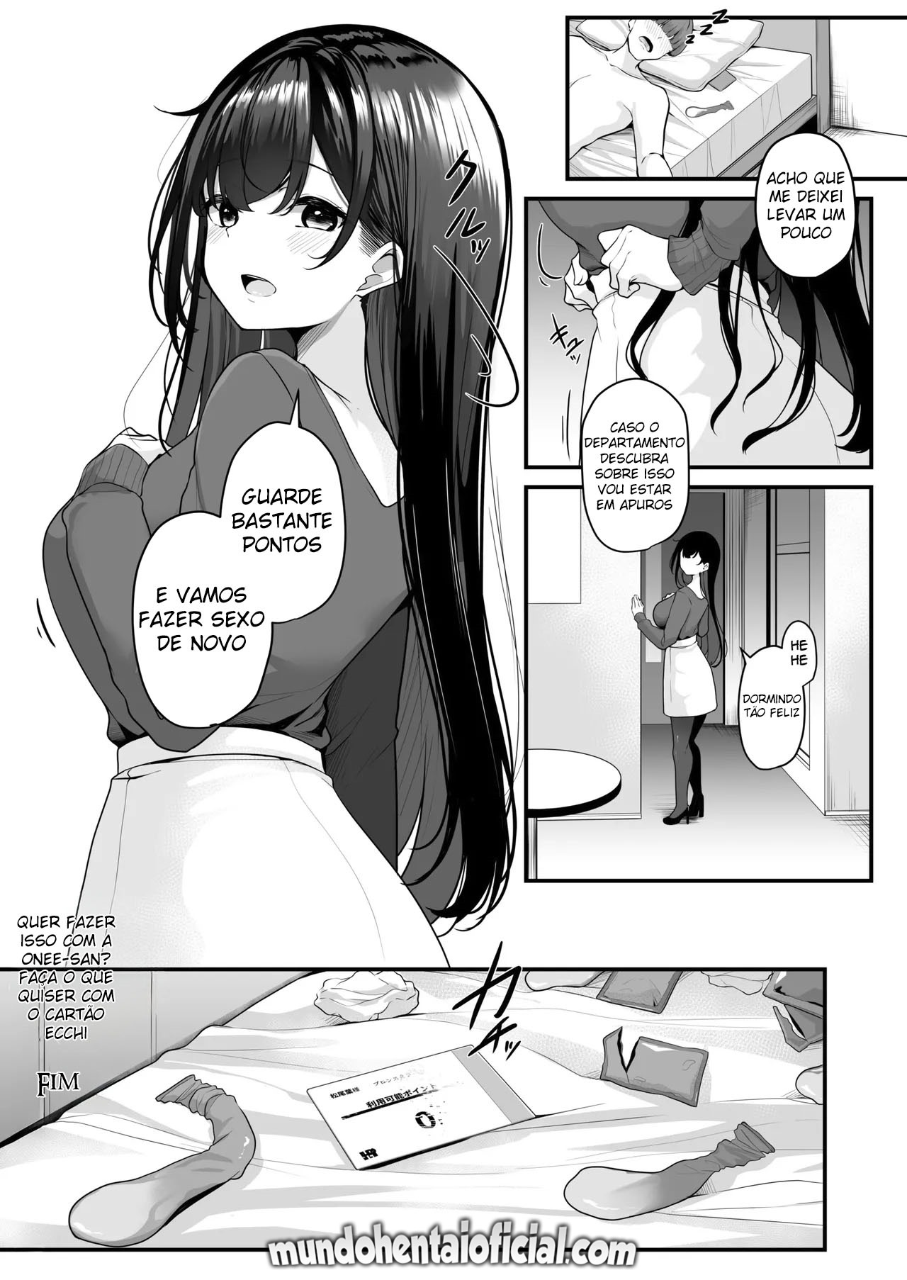 Vamos Fazer Isso, Onee-san? ~Com o Cartão Echinpo, Dá Pra Fazer o Que Quiser~ — página 32