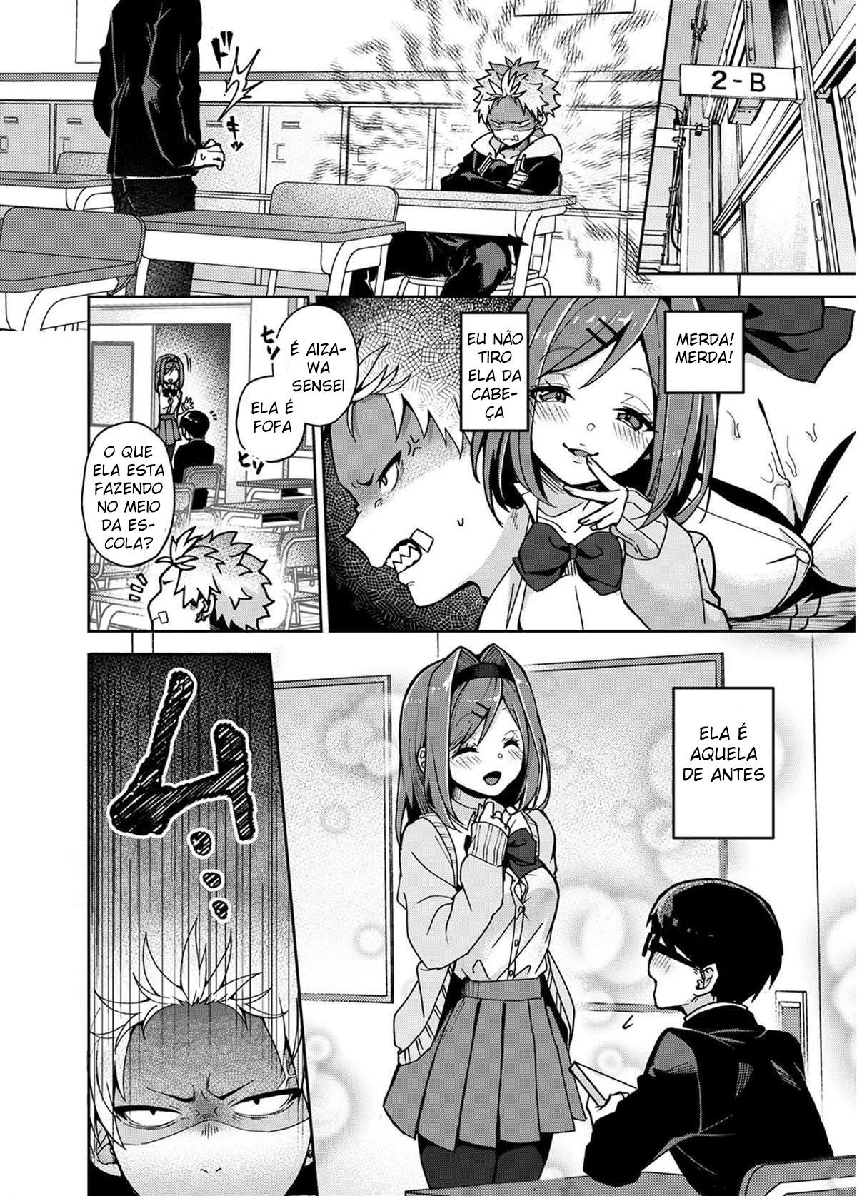 Um menino delinquente é provocado por uma lasciva Onee-san — página 6