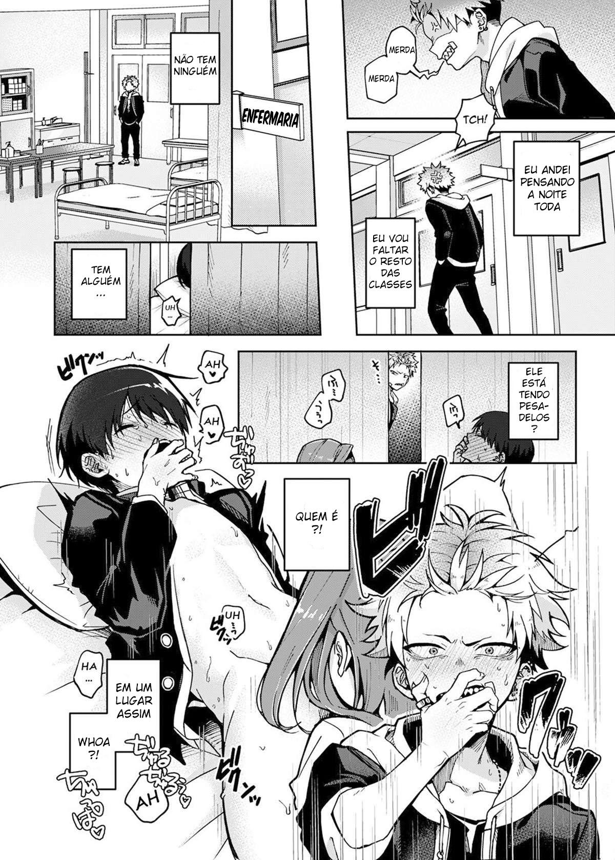 Um menino delinquente é provocado por uma lasciva Onee-san — página 8