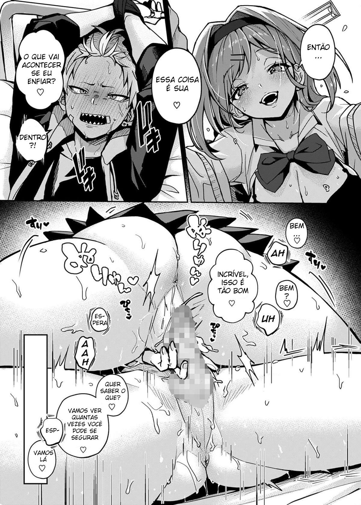 Um menino delinquente é provocado por uma lasciva Onee-san — página 23