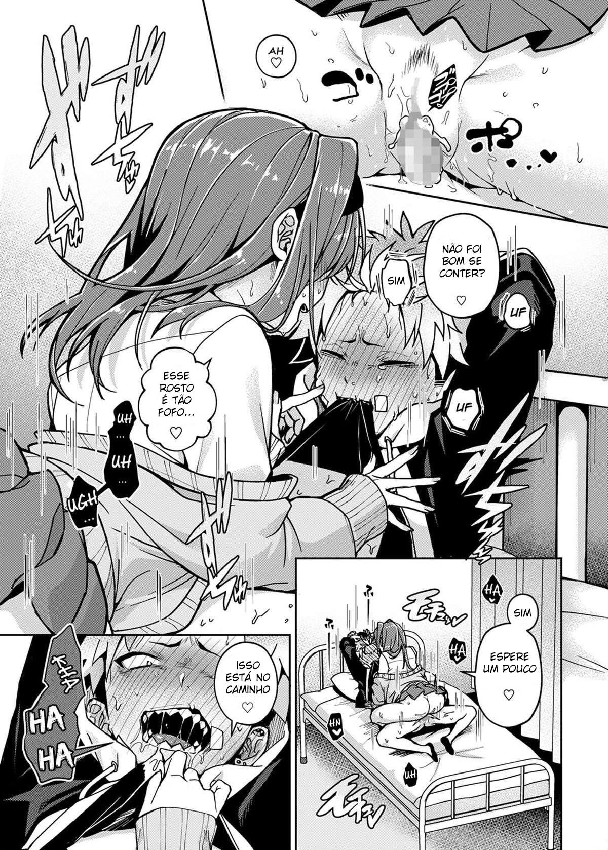 Um menino delinquente é provocado por uma lasciva Onee-san — página 27