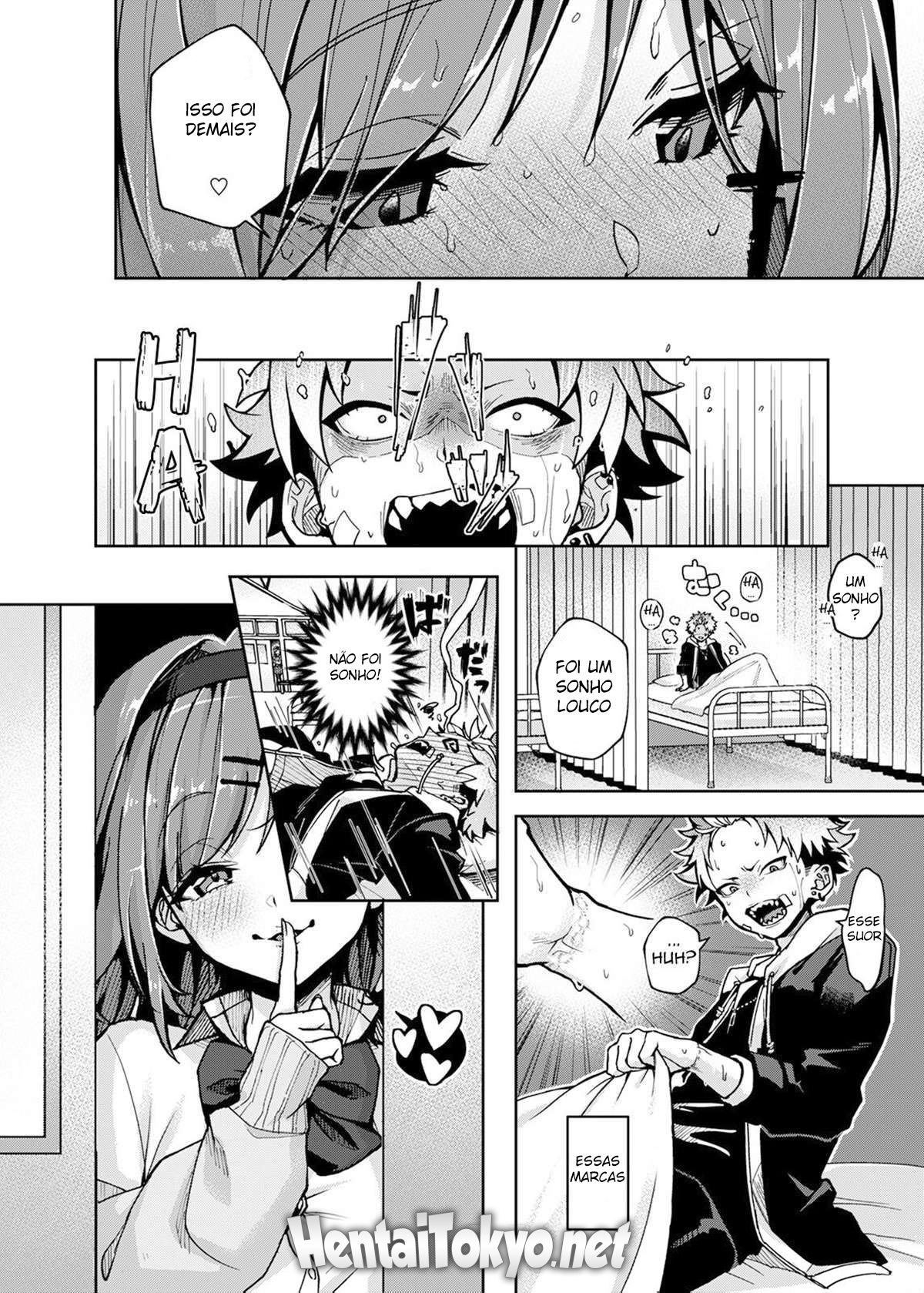 Um menino delinquente é provocado por uma lasciva Onee-san — página 30