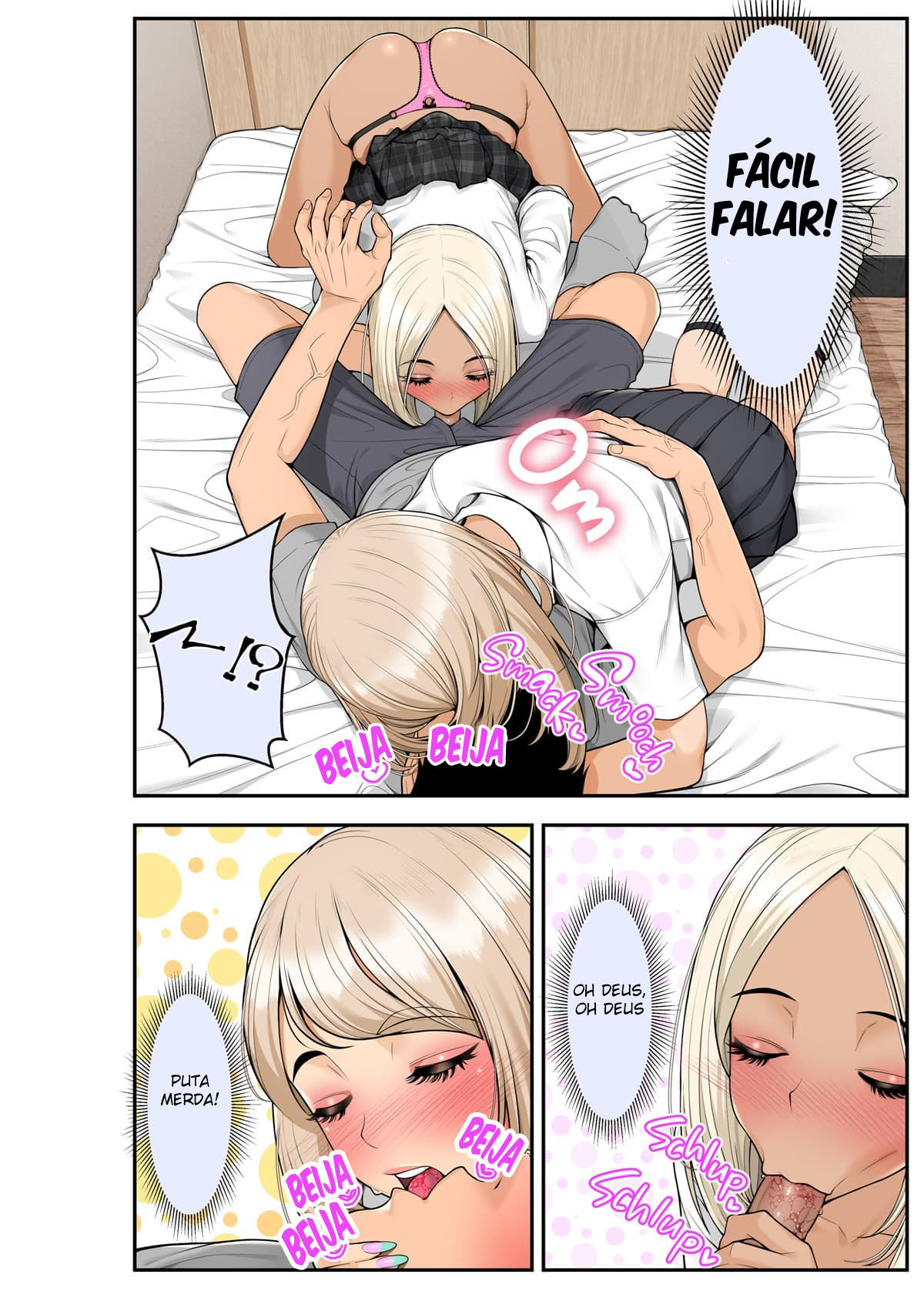 Harém da Gyaru Perdida — página 55