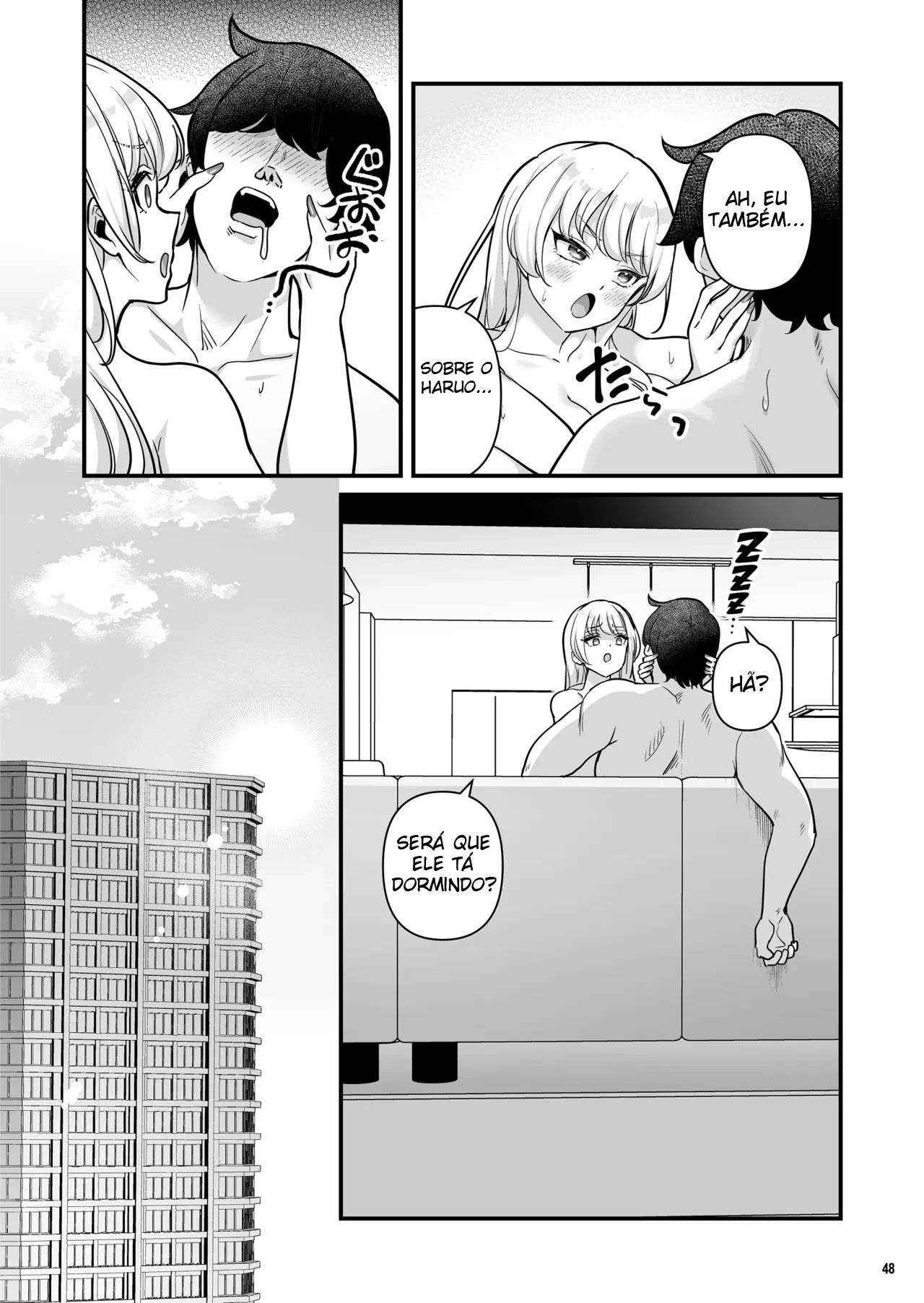 Fiz Um Sexo Selvagem Com Uma Gyaru Peituda Que Trabalhava Meio Período! 4 — página 50