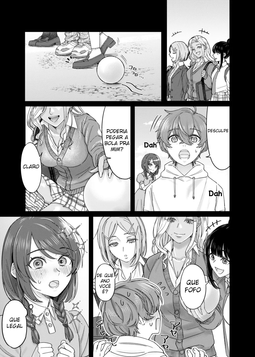 Uma História de Estudar às Escondidas com a Minha Amiga de Infância Gyaru — página 2
