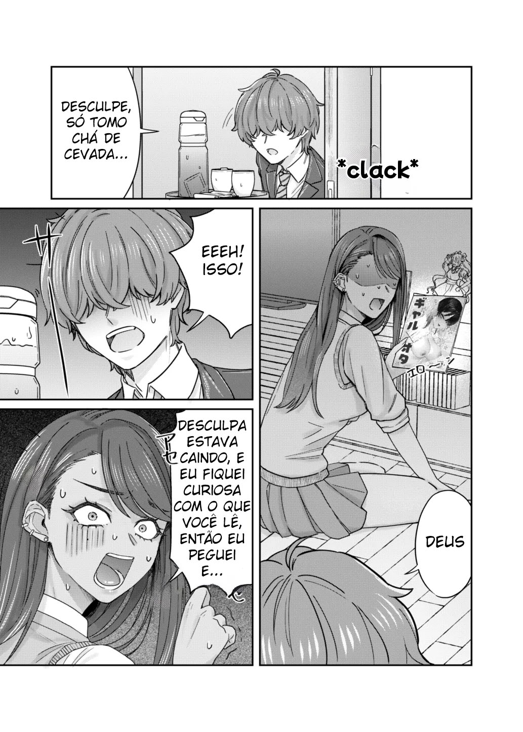 Uma História de Estudar às Escondidas com a Minha Amiga de Infância Gyaru — página 8