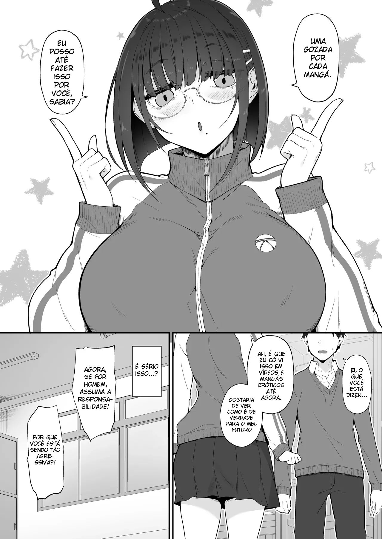 A História de Quando Emprestei Um Mangá para a Minha Kouhai Otaku e Ela Me Masturbou — página 7