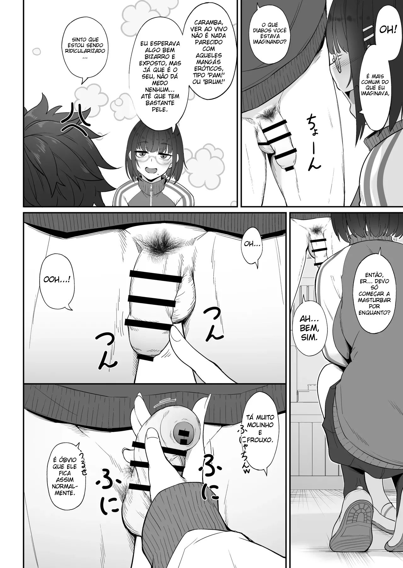 A História de Quando Emprestei Um Mangá para a Minha Kouhai Otaku e Ela Me Masturbou — página 9