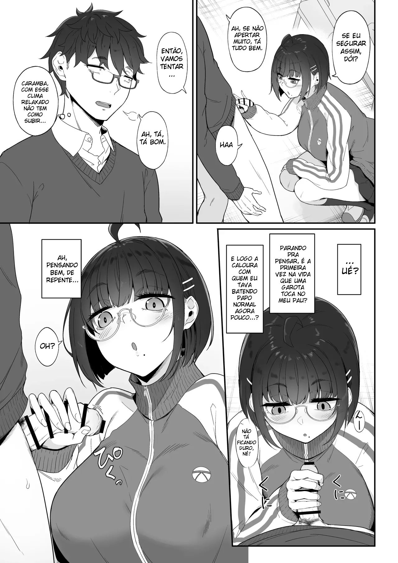 A História de Quando Emprestei Um Mangá para a Minha Kouhai Otaku e Ela Me Masturbou — página 10