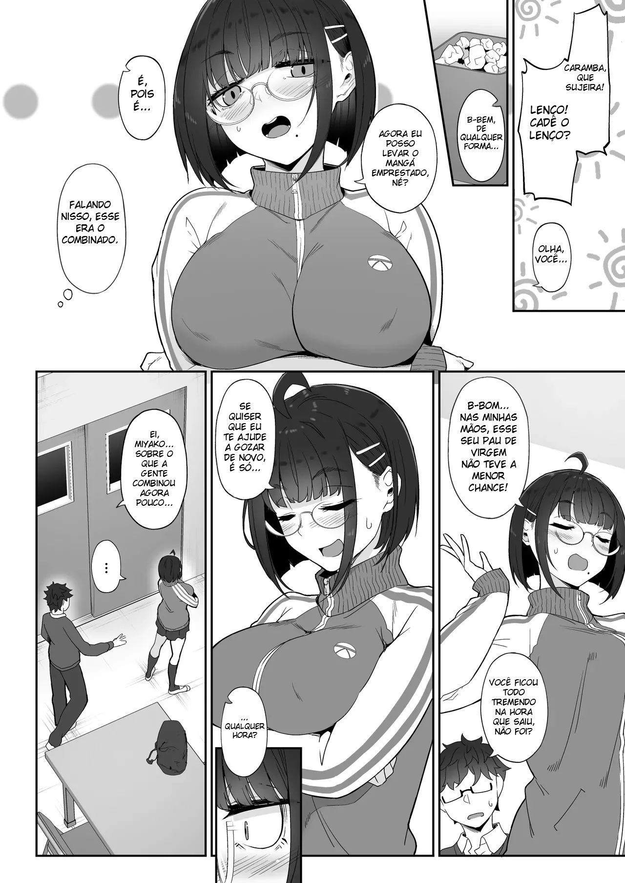 A História de Quando Emprestei Um Mangá para a Minha Kouhai Otaku e Ela Me Masturbou — página 15