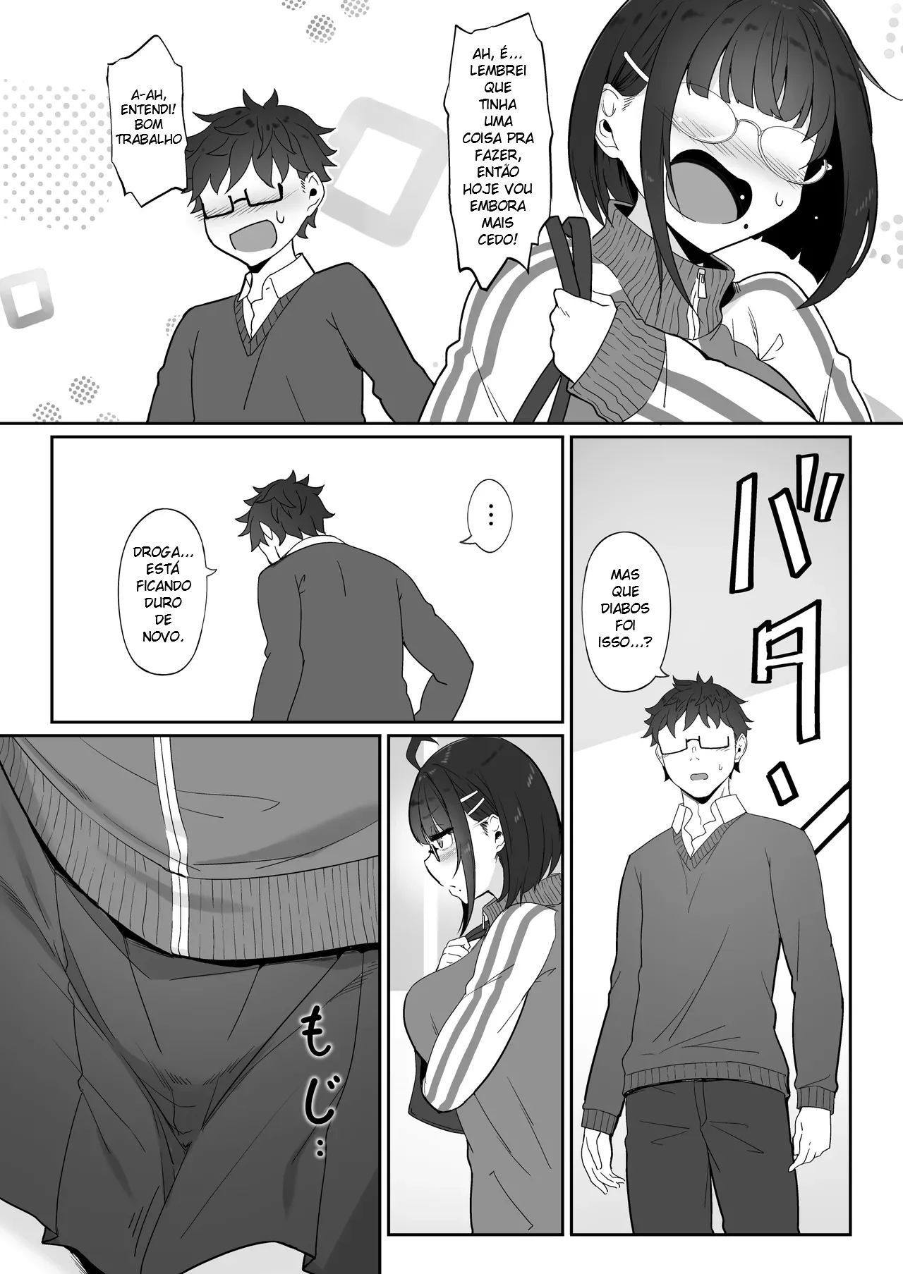 A História de Quando Emprestei Um Mangá para a Minha Kouhai Otaku e Ela Me Masturbou — página 16