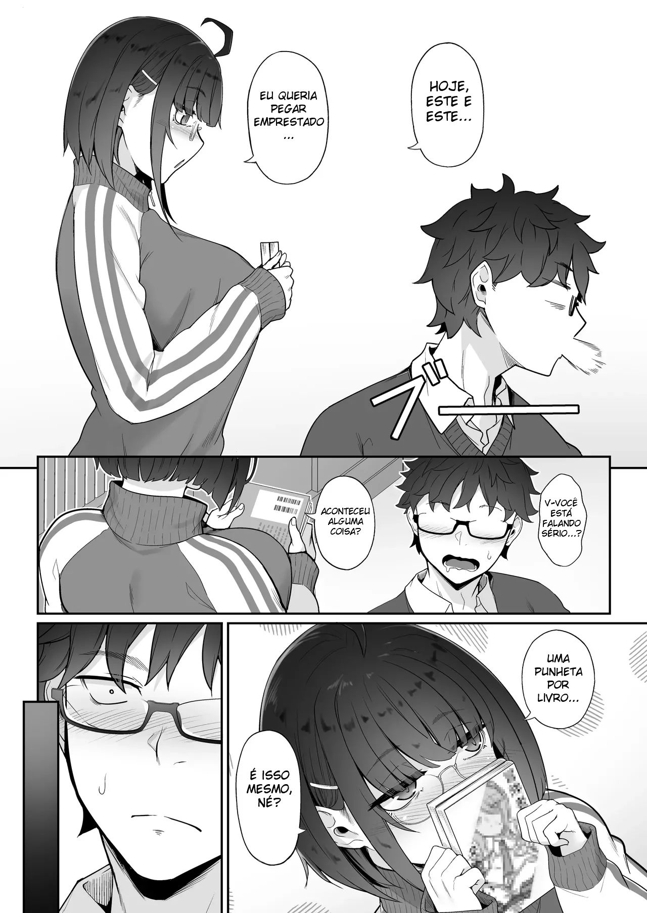 A História de Quando Emprestei Um Mangá para a Minha Kouhai Otaku e Ela Me Masturbou — página 19
