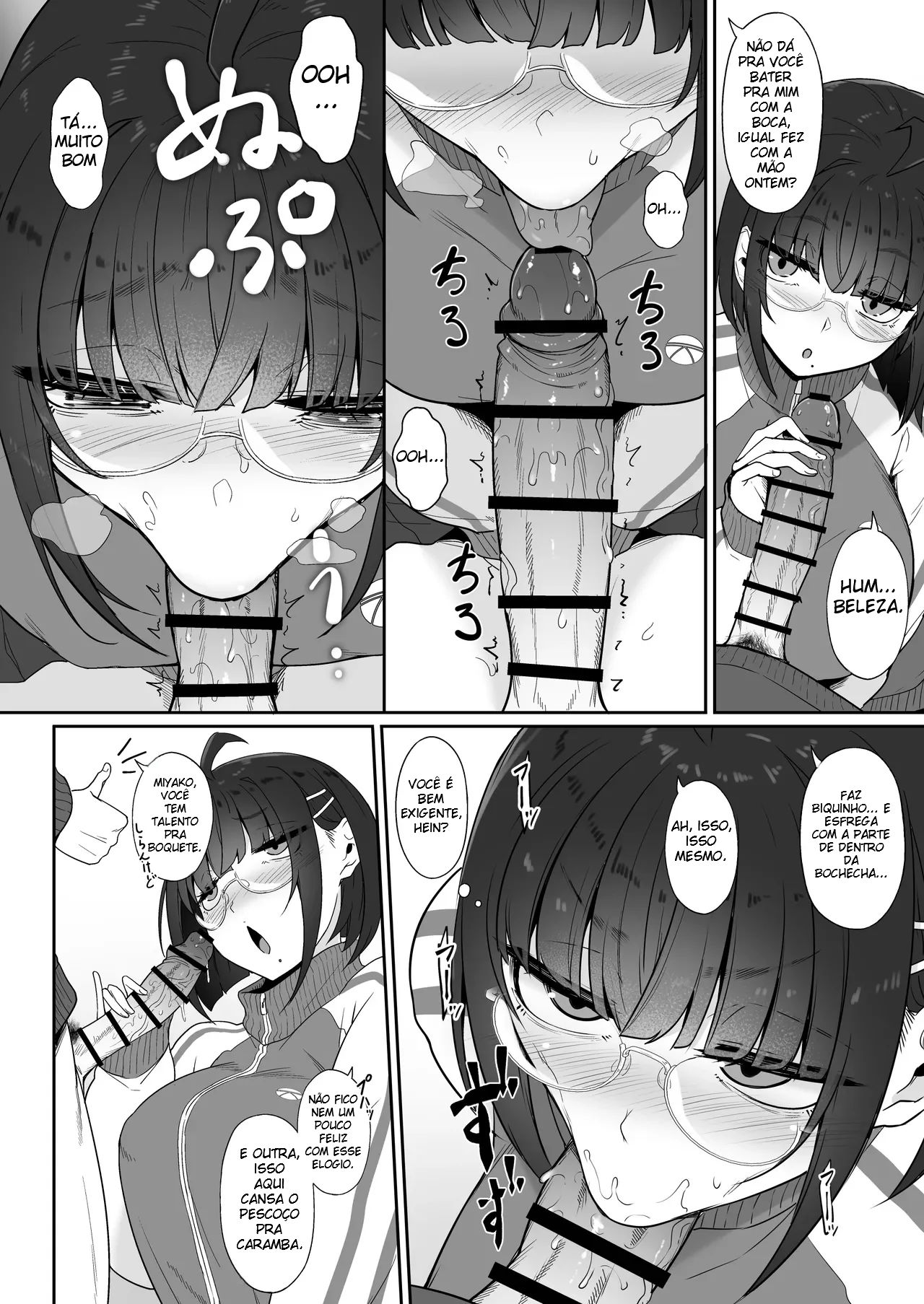 A História de Quando Emprestei Um Mangá para a Minha Kouhai Otaku e Ela Me Masturbou — página 23