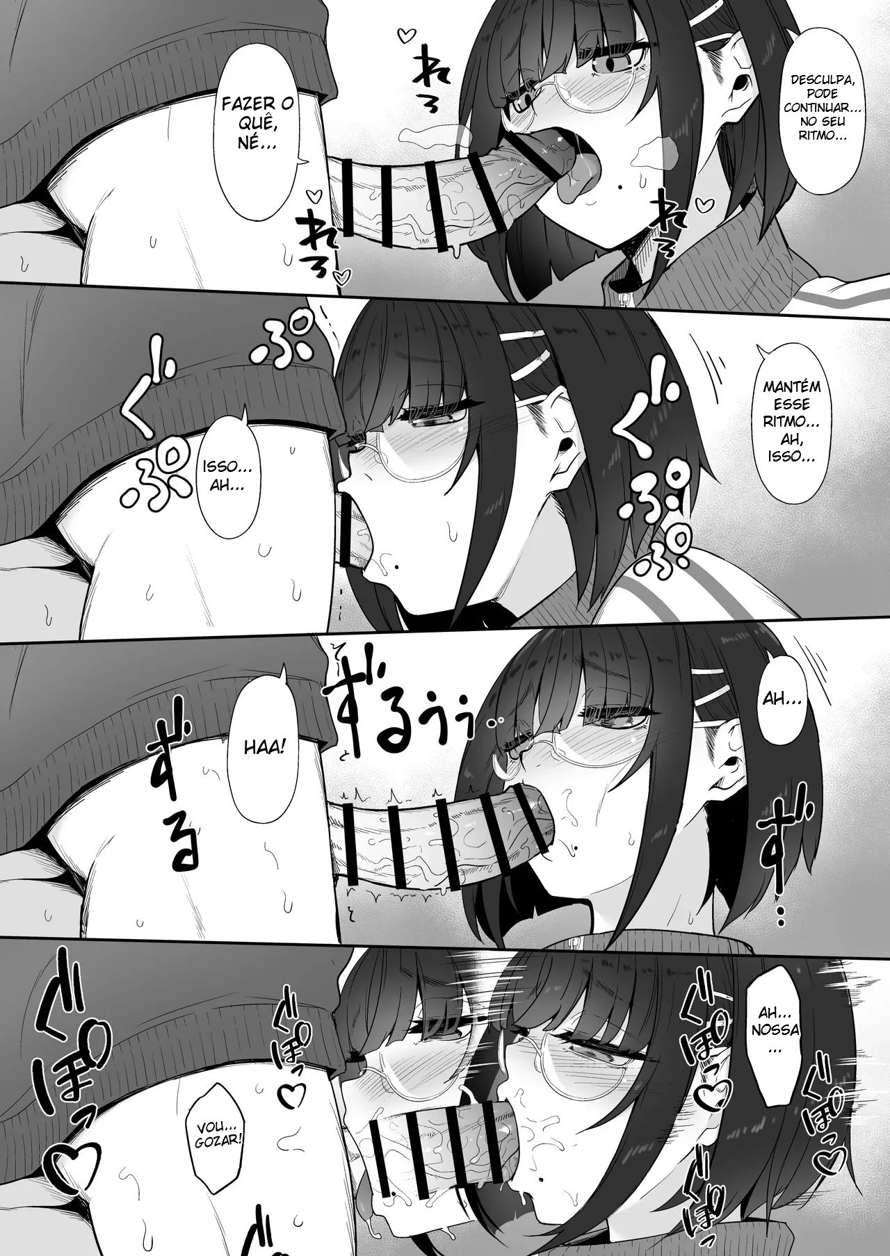 A História de Quando Emprestei Um Mangá para a Minha Kouhai Otaku e Ela Me Masturbou — página 24